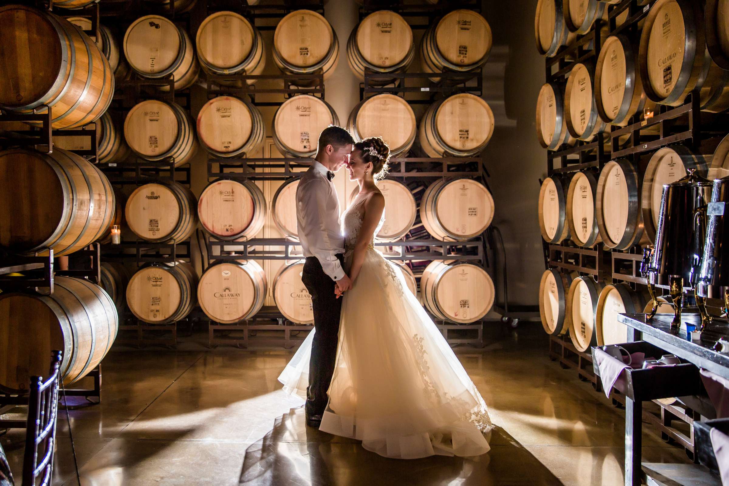 Winery at Callaway Vineyards & Winery Wedding, Natalia and Mike Wedding Photo #1 by True Photography