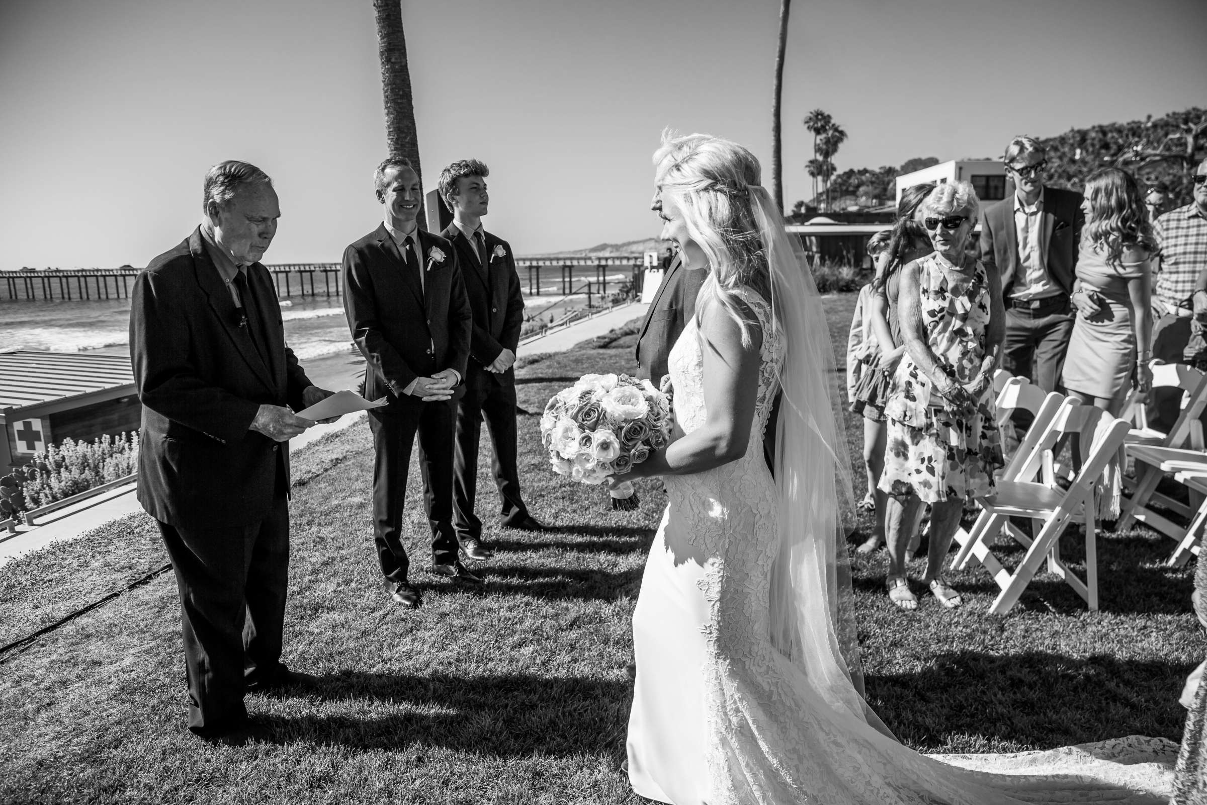 Scripps Seaside Forum Wedding coordinated by First Comes Love Weddings & Events, Christina and Sean Wedding Photo #387760 by True Photography