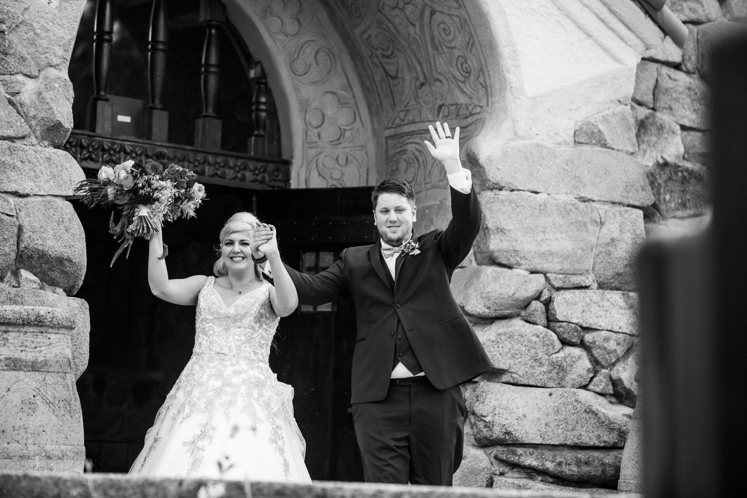 Mt Woodson Castle Wedding coordinated by Personal Touch Dining, Samantha and Brendan Wedding Photo #391742 by True Photography