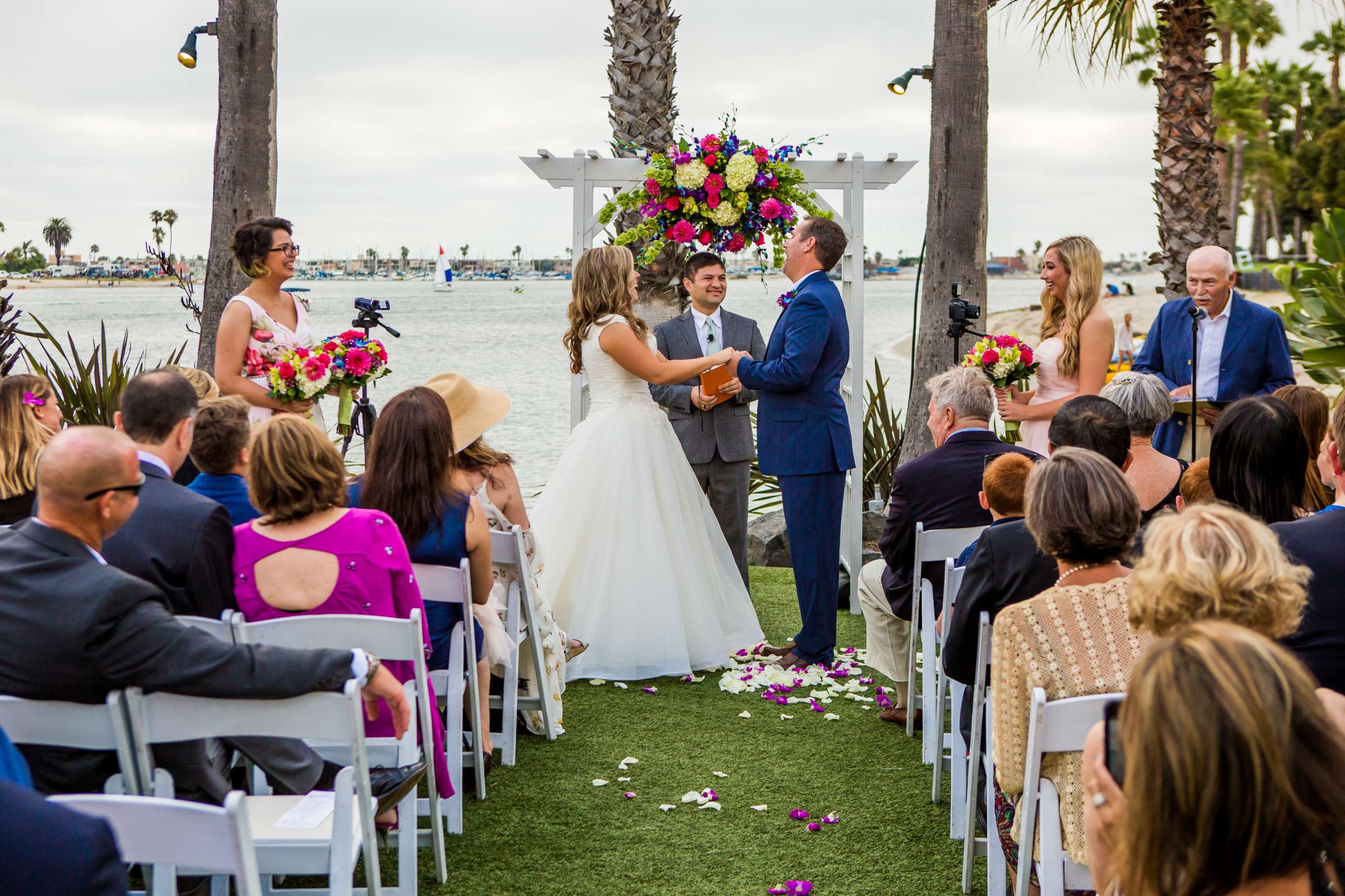 Paradise Point Wedding coordinated by Holly Kalkin Weddings, Spring and Noah Wedding Photo #35 by True Photography