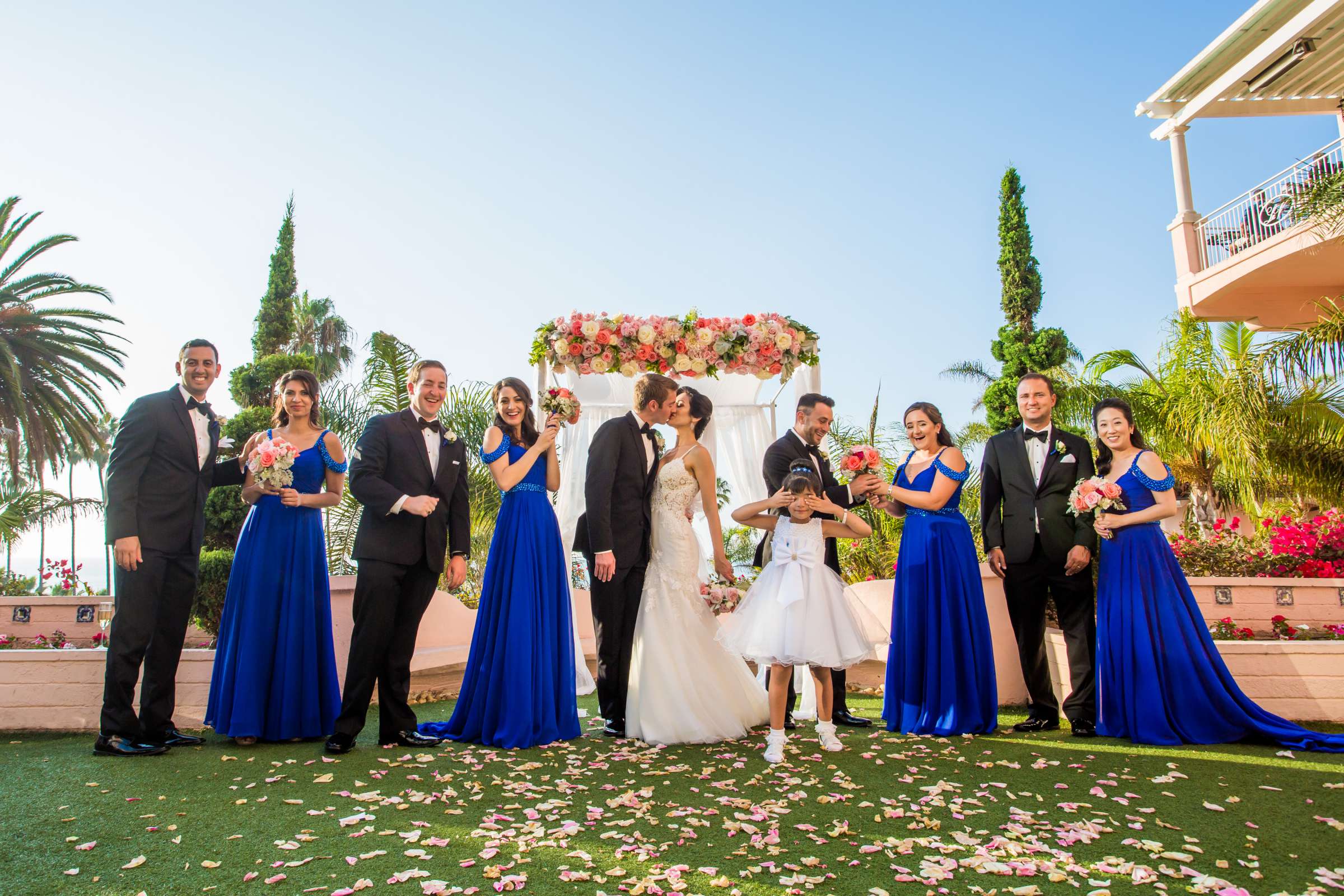 La Valencia Wedding coordinated by First Comes Love Weddings & Events, Viviane and Joshua Wedding Photo #11 by True Photography