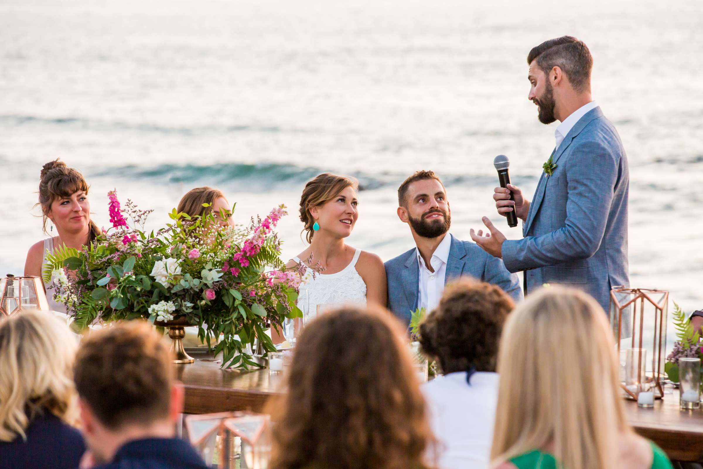 Scripps Seaside Forum Wedding coordinated by Ivory + Stone Event Co., Bria and Tyler Wedding Photo #413355 by True Photography