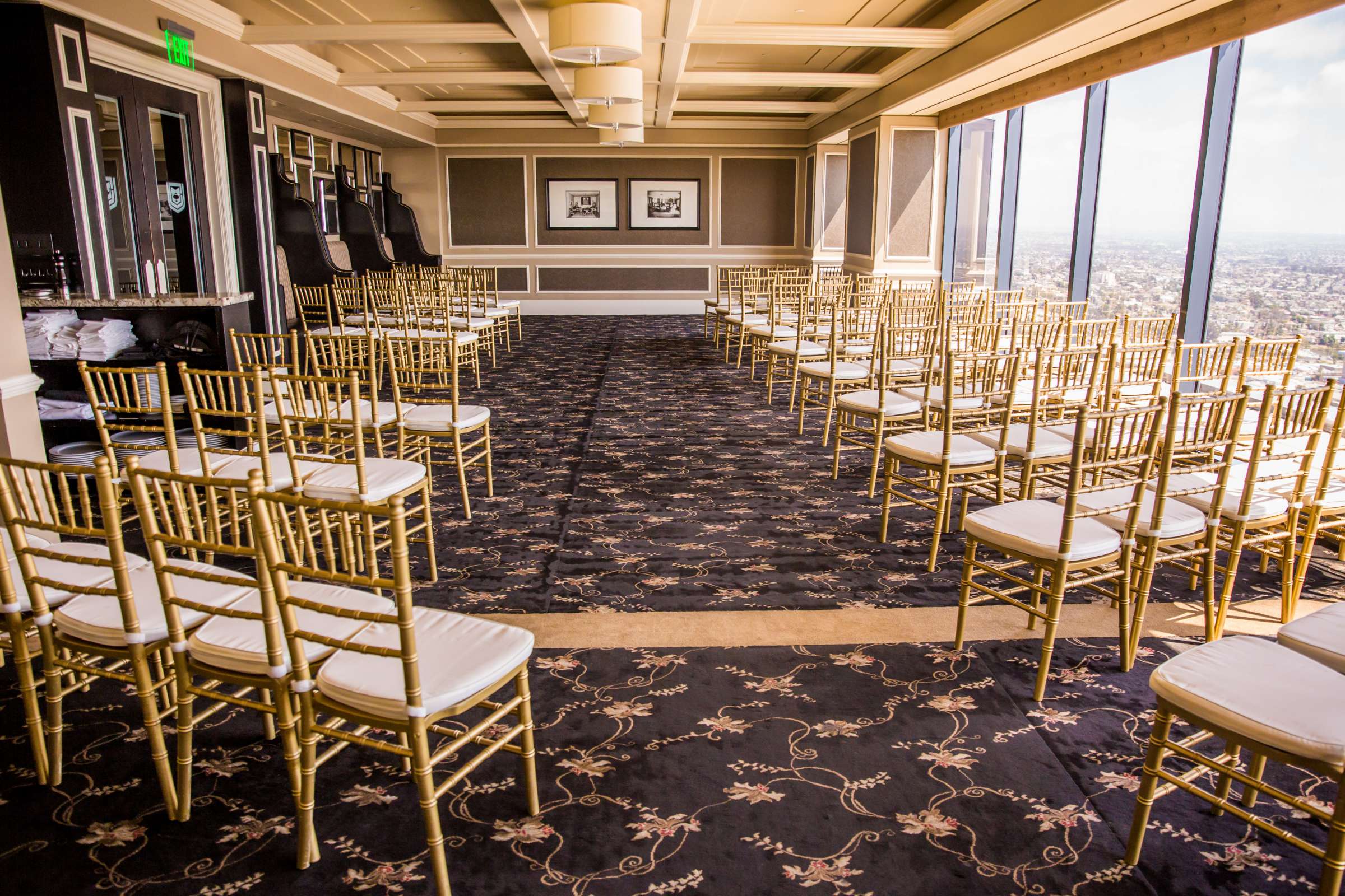 The University Club Atop Symphony Towers Wedding coordinated by Aquilone Events, Amy and Brett Wedding Photo #414175 by True Photography