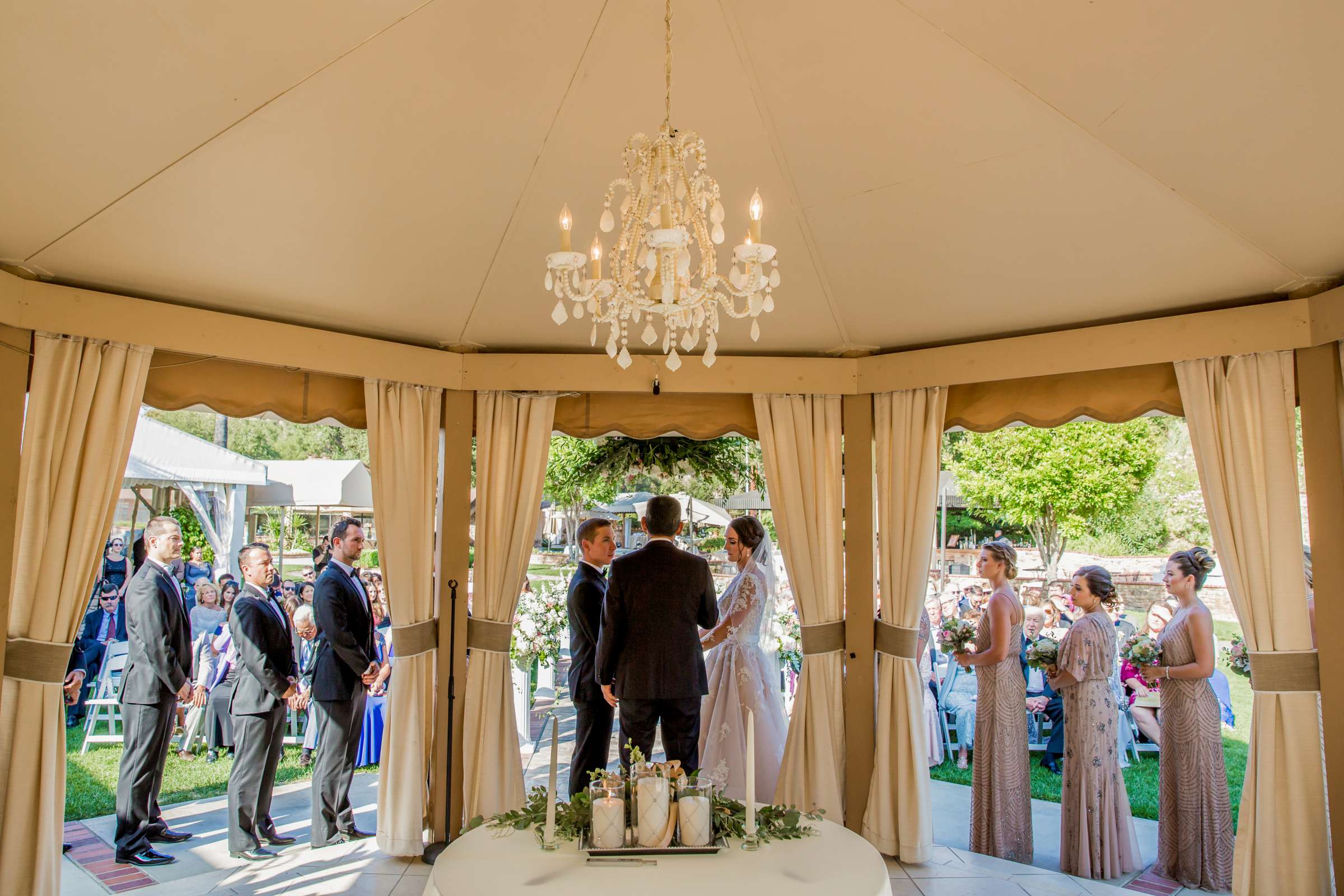 Ceremony at Los Willows Wedding, Jacqueline and Justin Wedding Photo #414530 by True Photography