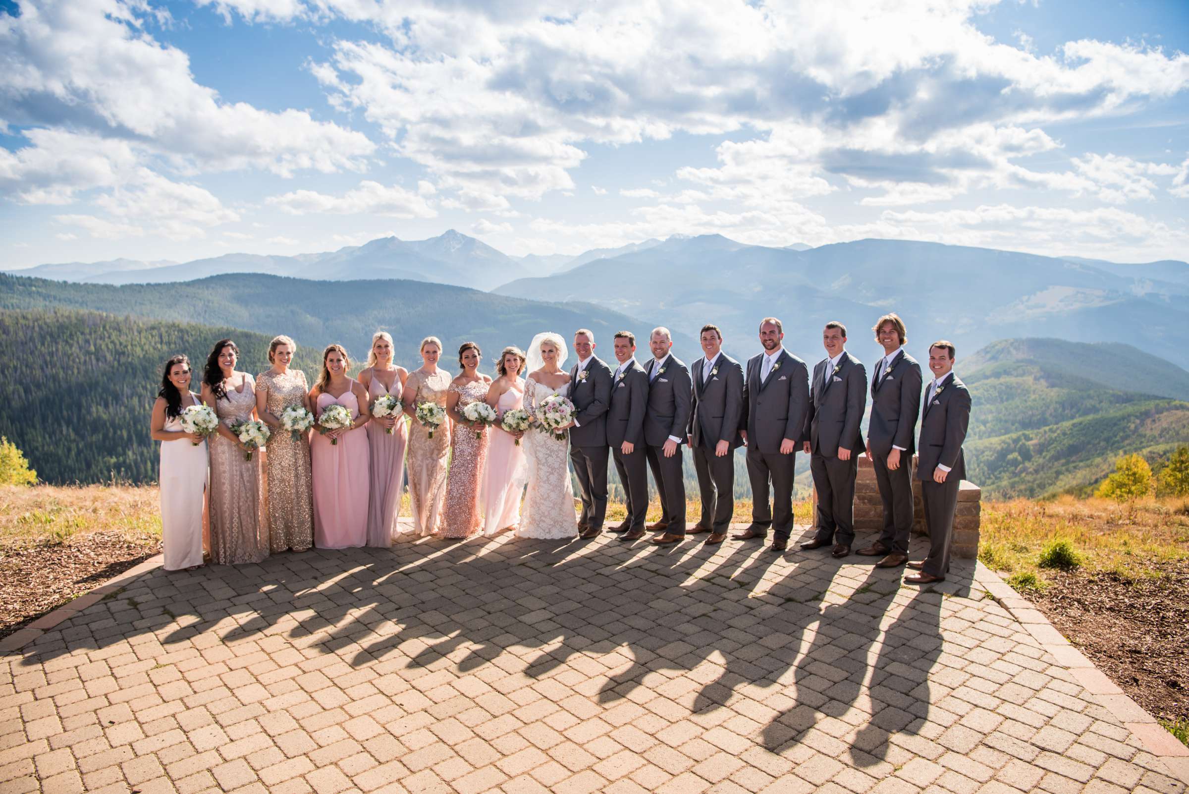The Vail Wedding Deck Wedding coordinated by Carolyn Moorman, Heidi and Justin Wedding Photo #32 by True Photography