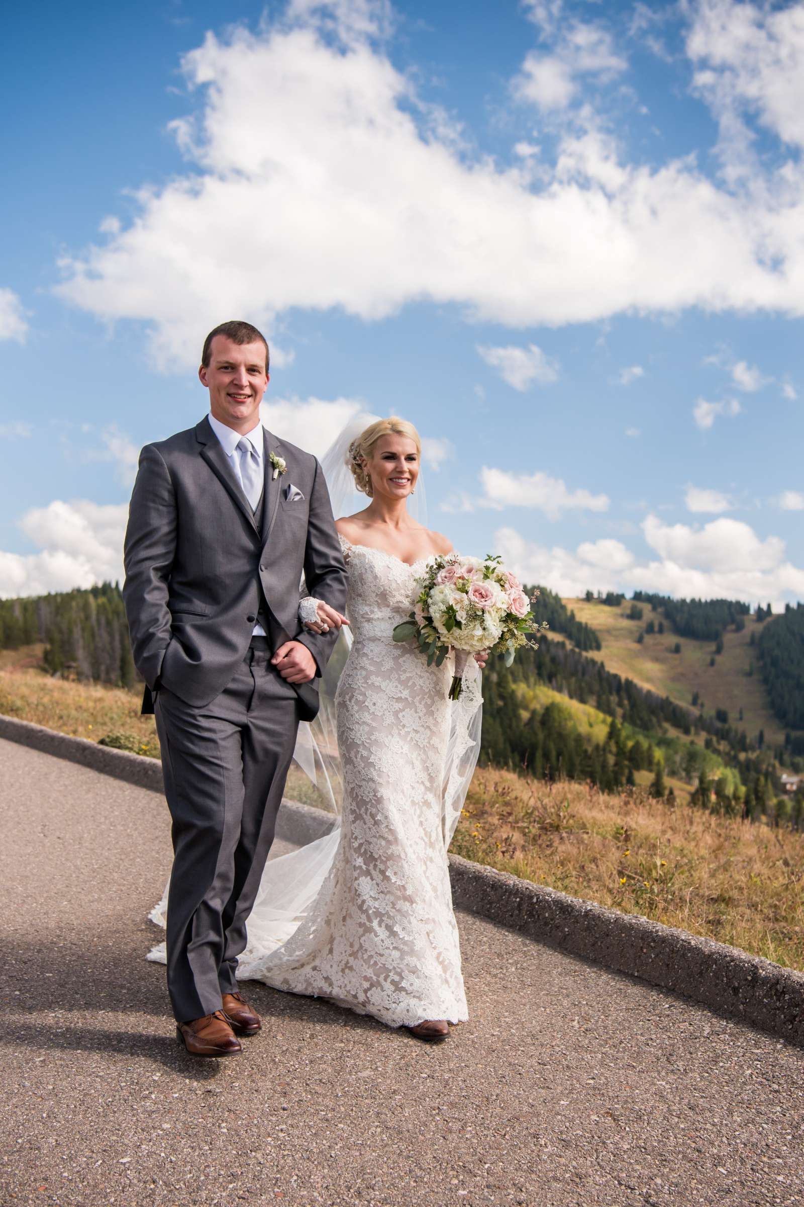 The Vail Wedding Deck Wedding coordinated by Carolyn Moorman, Heidi and Justin Wedding Photo #59 by True Photography