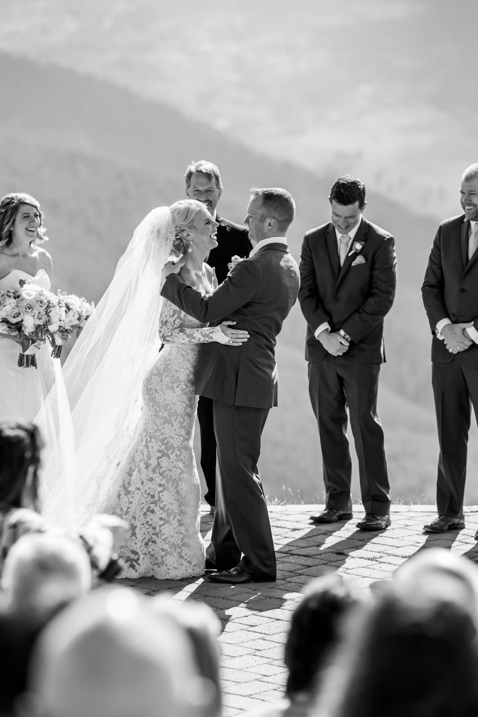 The Vail Wedding Deck Wedding coordinated by Carolyn Moorman, Heidi and Justin Wedding Photo #73 by True Photography