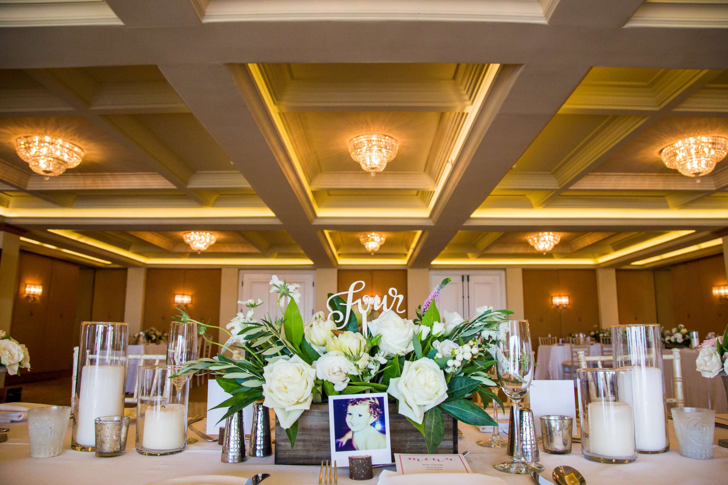 Table Shots at La Valencia Wedding coordinated by First Comes Love Weddings & Events, Jessica and Samuel Wedding Photo #155 by True Photography