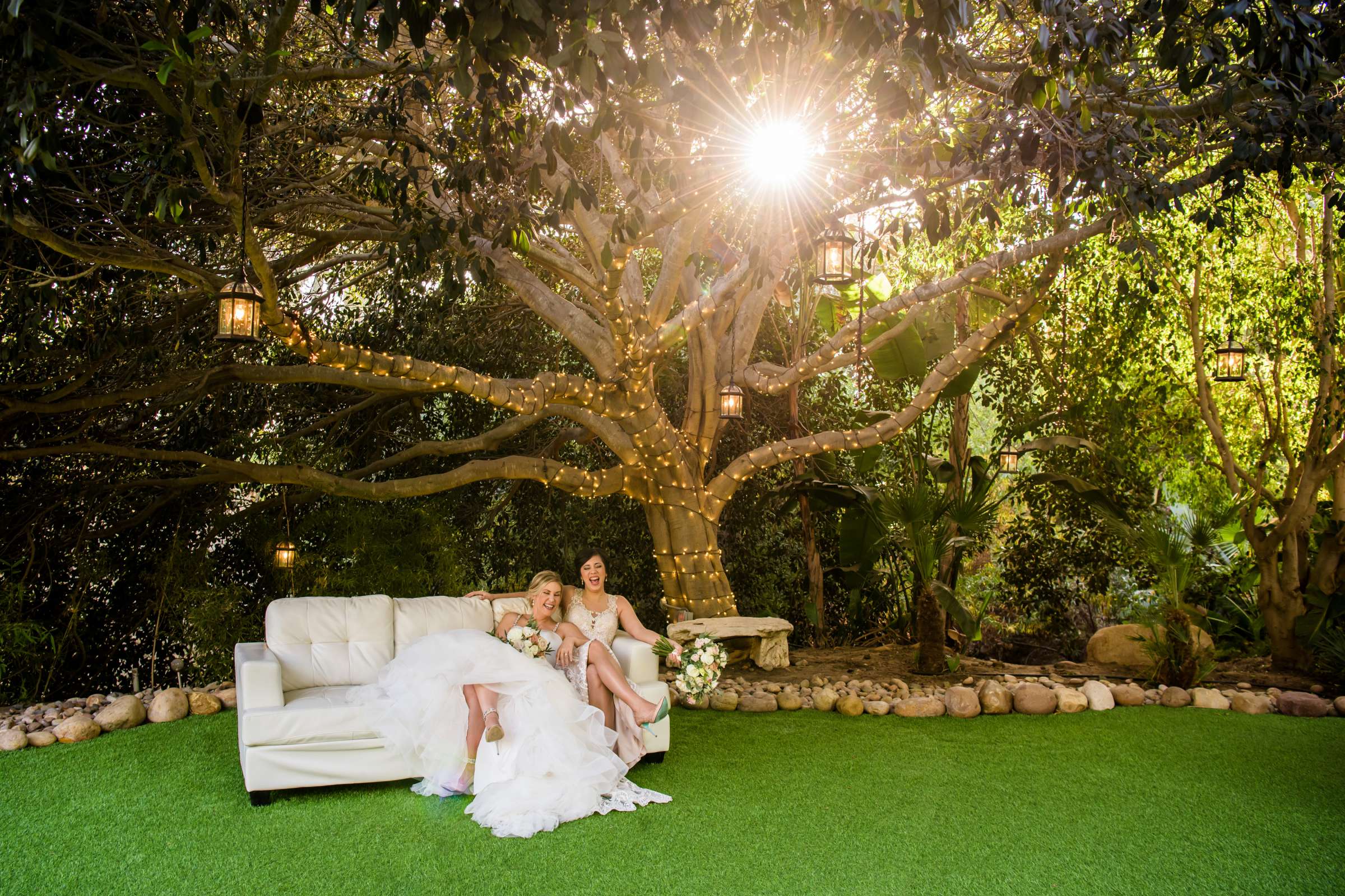 Botanica the Venue Wedding coordinated by Sweet Blossom Weddings, Carlie and Lauren Wedding Photo #436875 by True Photography