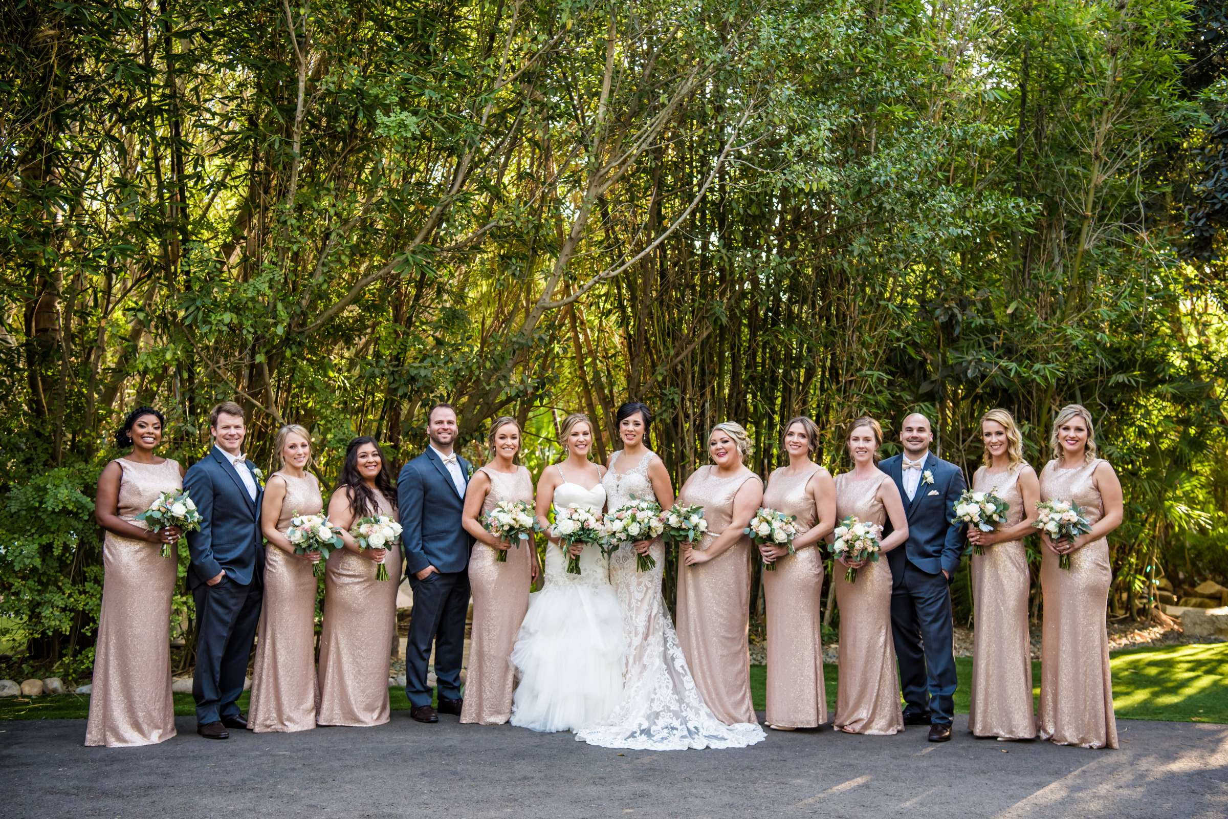 Botanica the Venue Wedding coordinated by Sweet Blossom Weddings, Carlie and Lauren Wedding Photo #436886 by True Photography