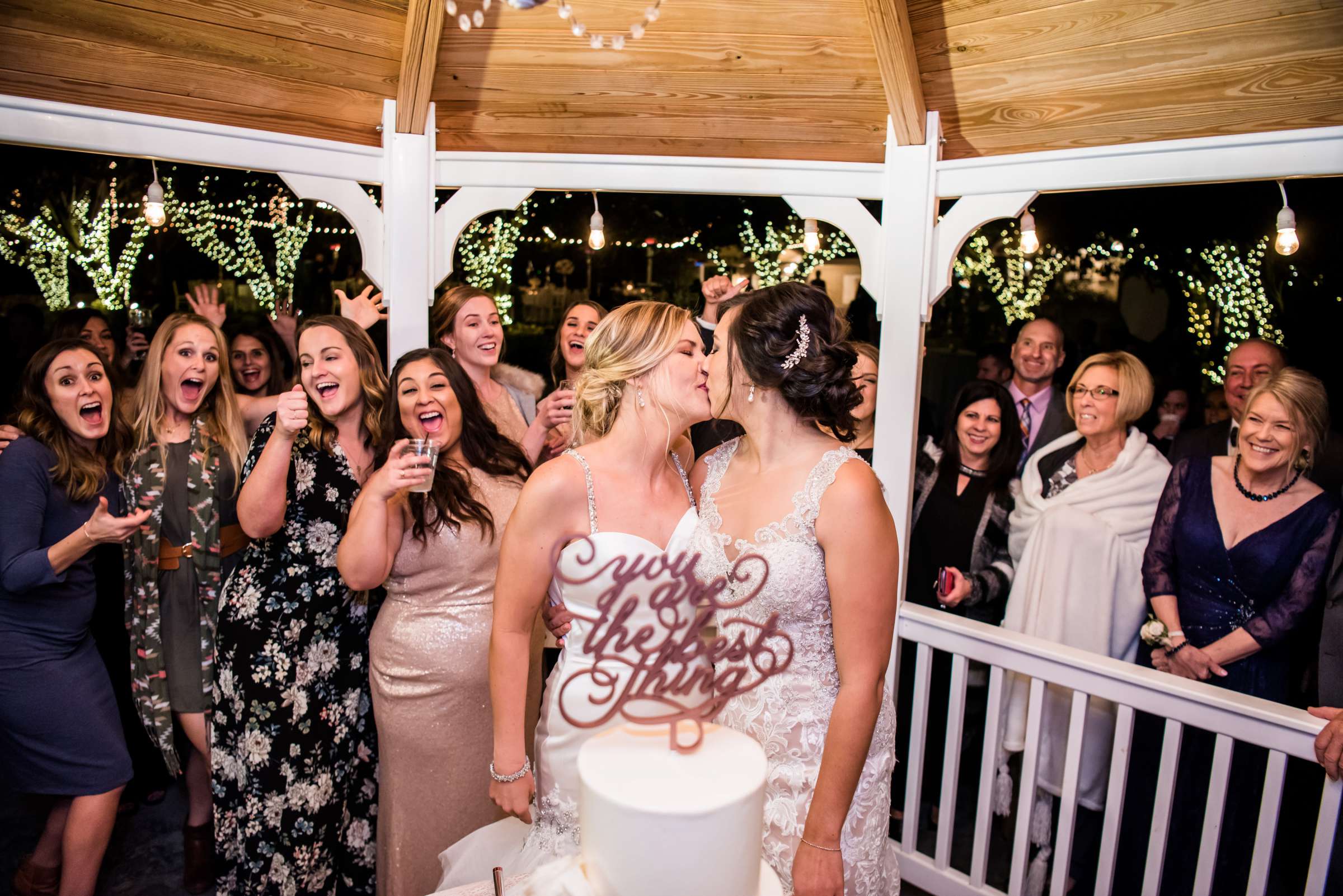 Botanica the Venue Wedding coordinated by Sweet Blossom Weddings, Carlie and Lauren Wedding Photo #436987 by True Photography