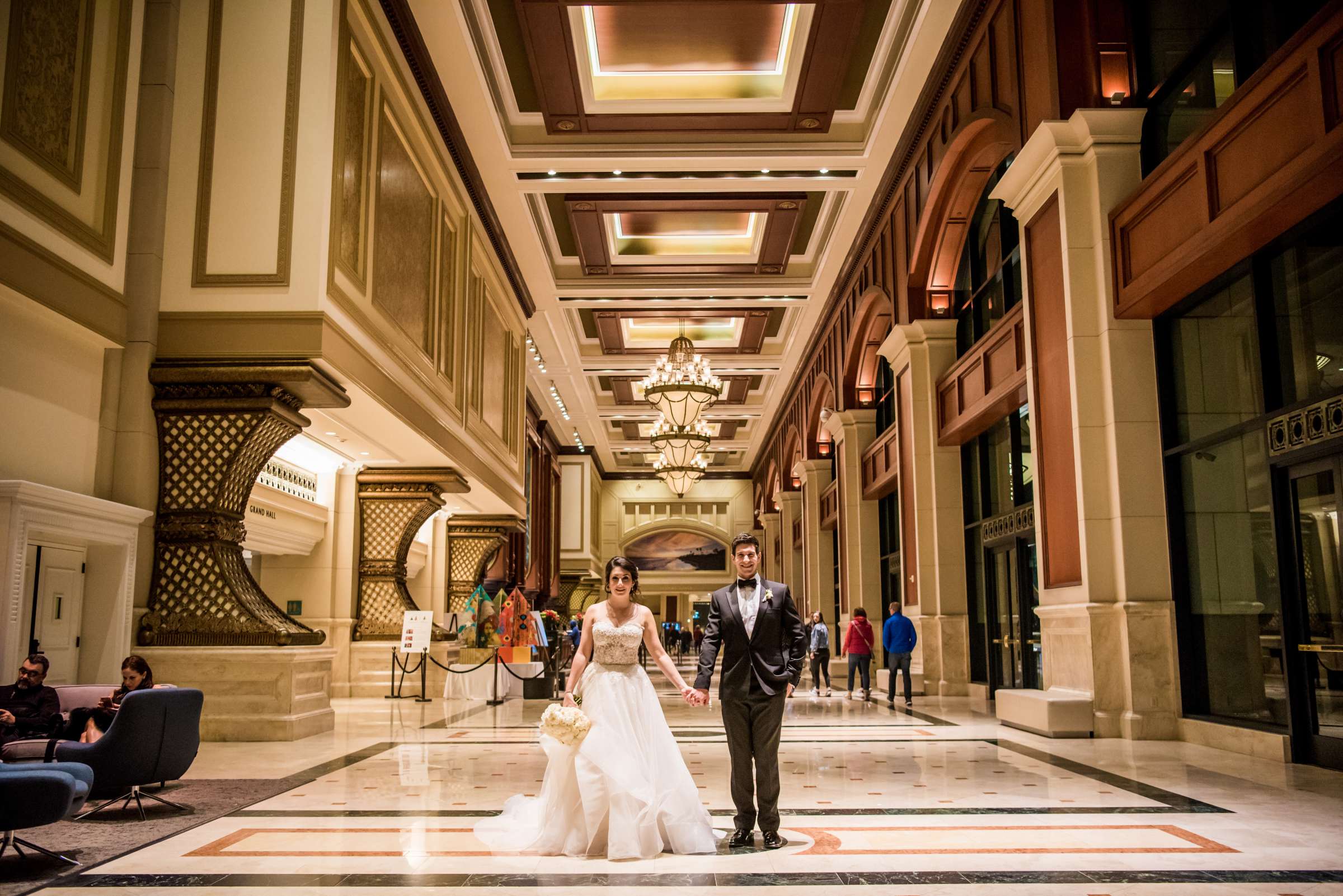 Manchester Grand Hyatt San Diego Wedding coordinated by First Comes Love Weddings & Events, Nikki and Danny Wedding Photo #442786 by True Photography
