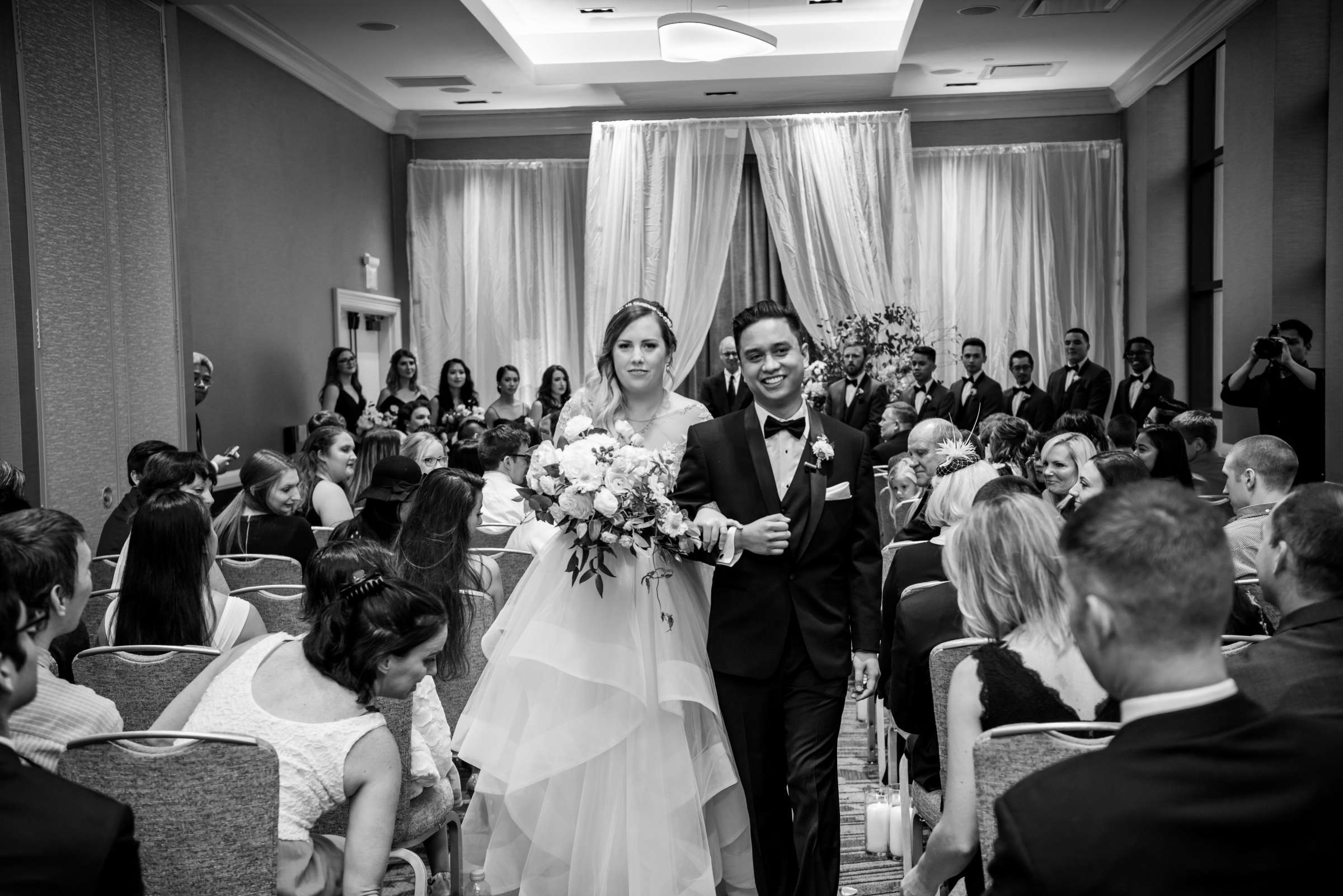 Manchester Grand Hyatt San Diego Wedding coordinated by Adore Wedding Design, Sarah and Jeremiah Wedding Photo #443859 by True Photography