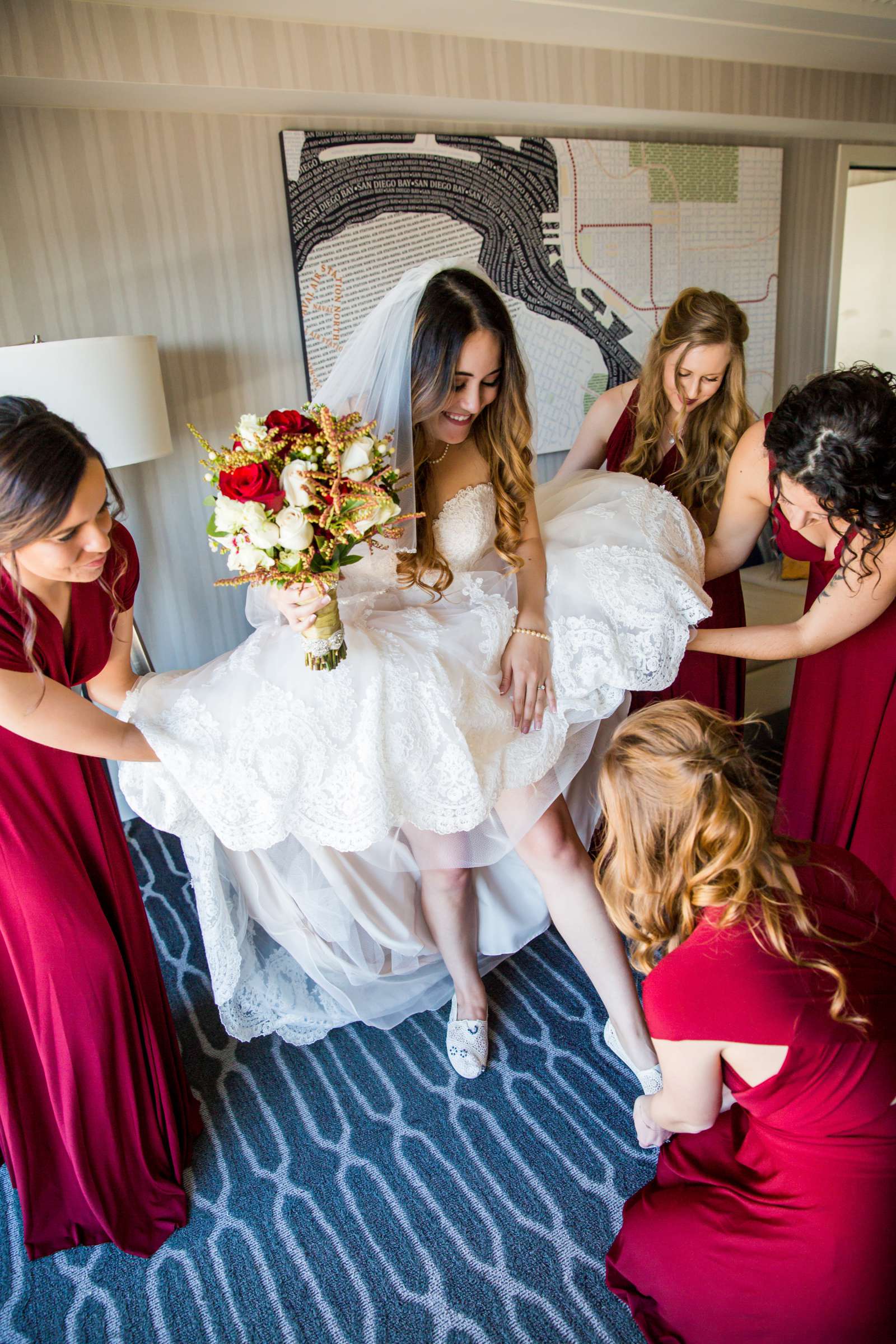 Manchester Grand Hyatt San Diego Wedding coordinated by The Love Brewery, Alexis and Joel Wedding Photo #42 by True Photography