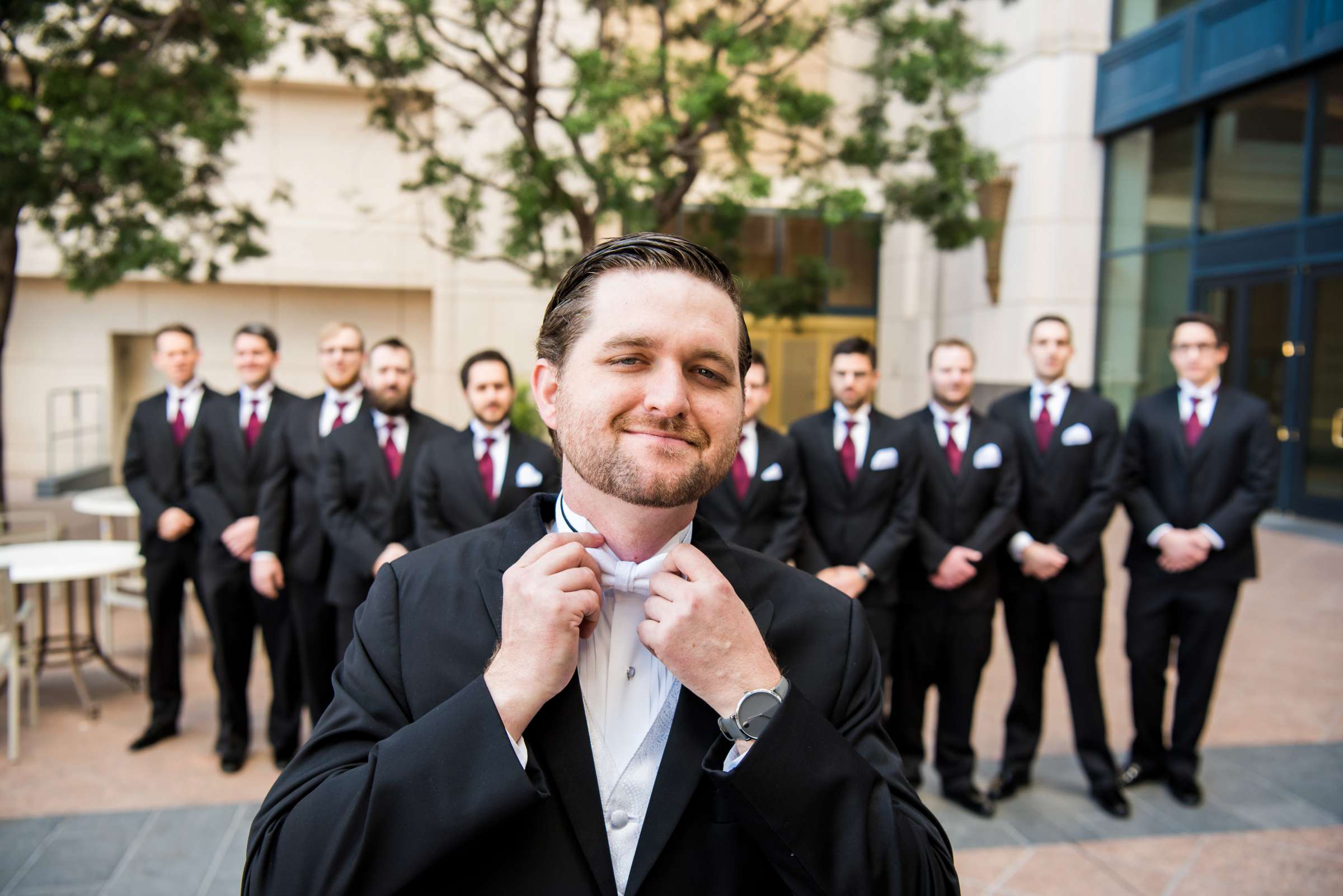Manchester Grand Hyatt San Diego Wedding coordinated by The Love Brewery, Alexis and Joel Wedding Photo #45 by True Photography