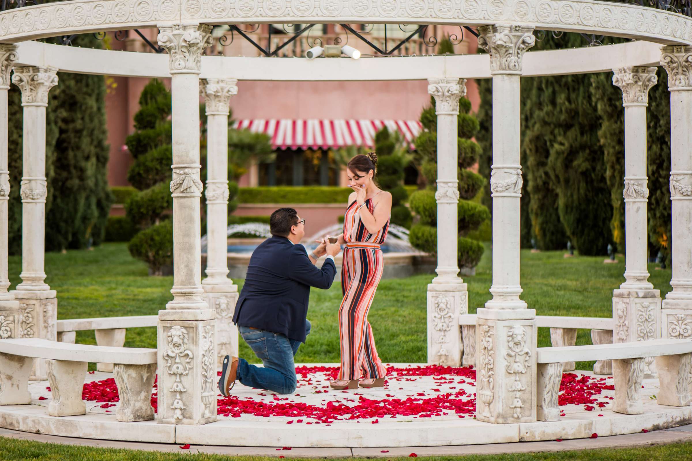 Fairmont Grand Del Mar Engagement, Cyntia_Carlos Proposal Engagement Photo #1 by True Photography