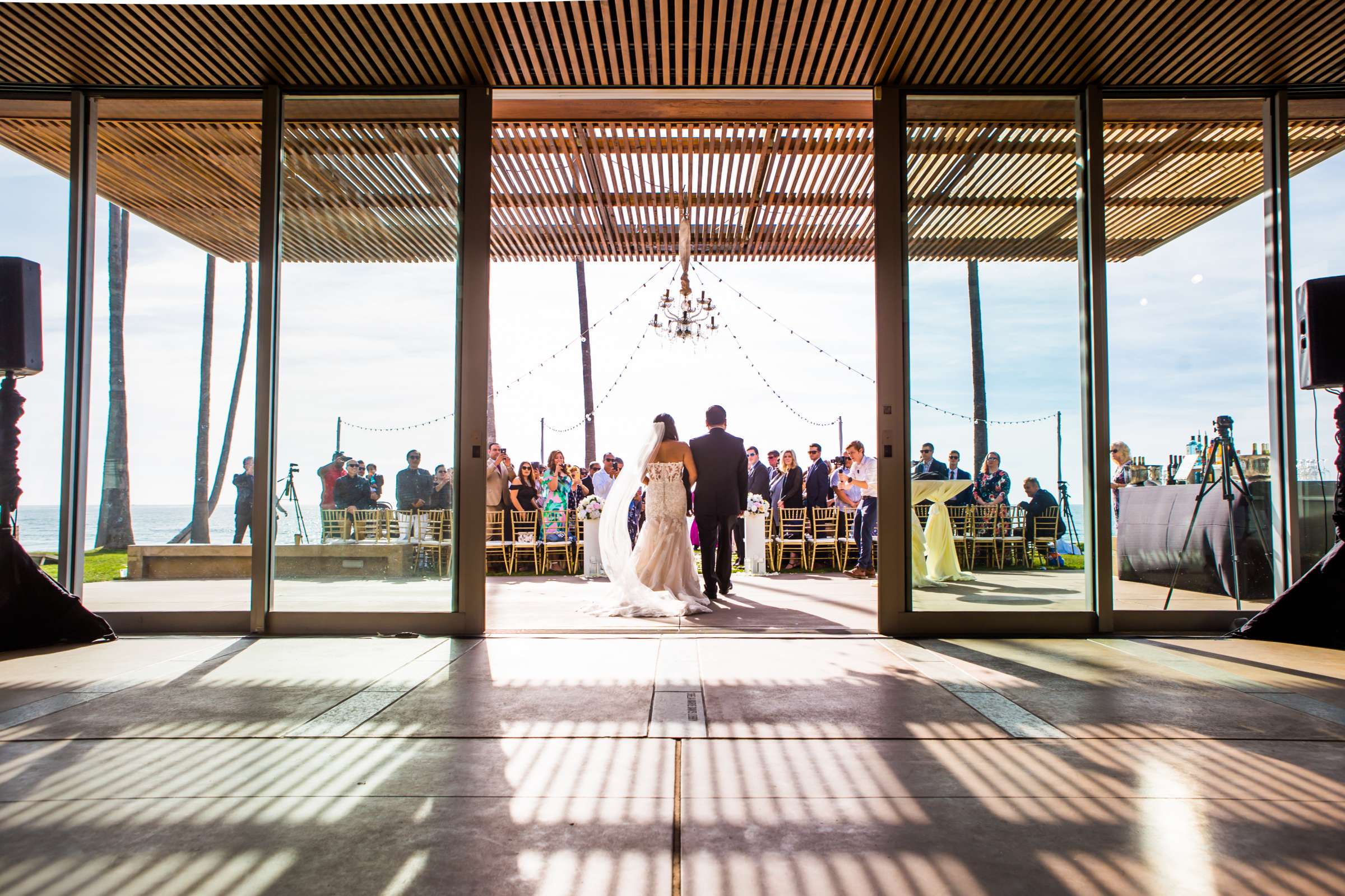 Scripps Seaside Forum Wedding coordinated by Lavish Weddings, Krystle and Justin Wedding Photo #453314 by True Photography