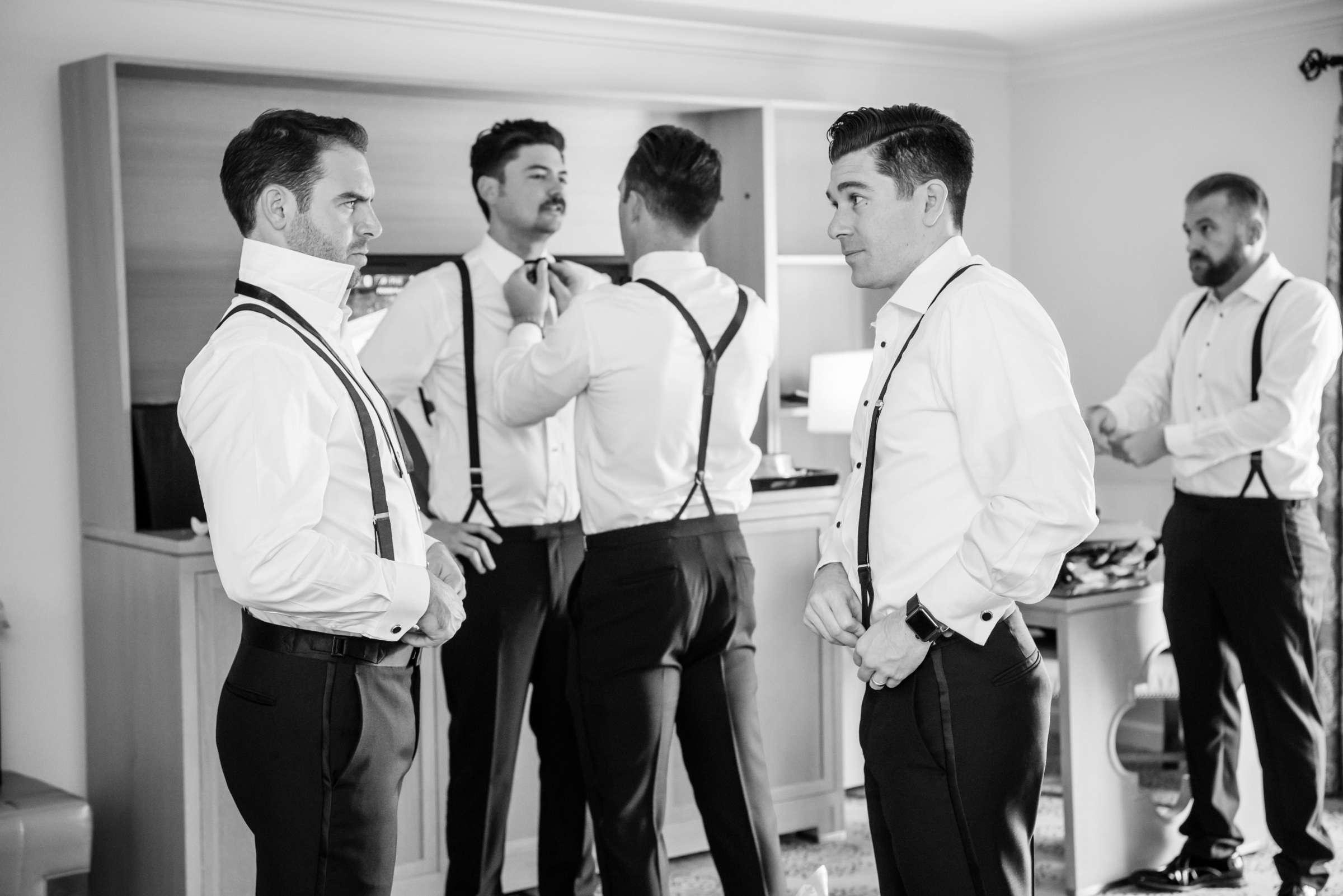 Getting Ready at Omni La Costa Resort & Spa Wedding coordinated by Details Details, Neeka and Garrett Wedding Photo #454165 by True Photography