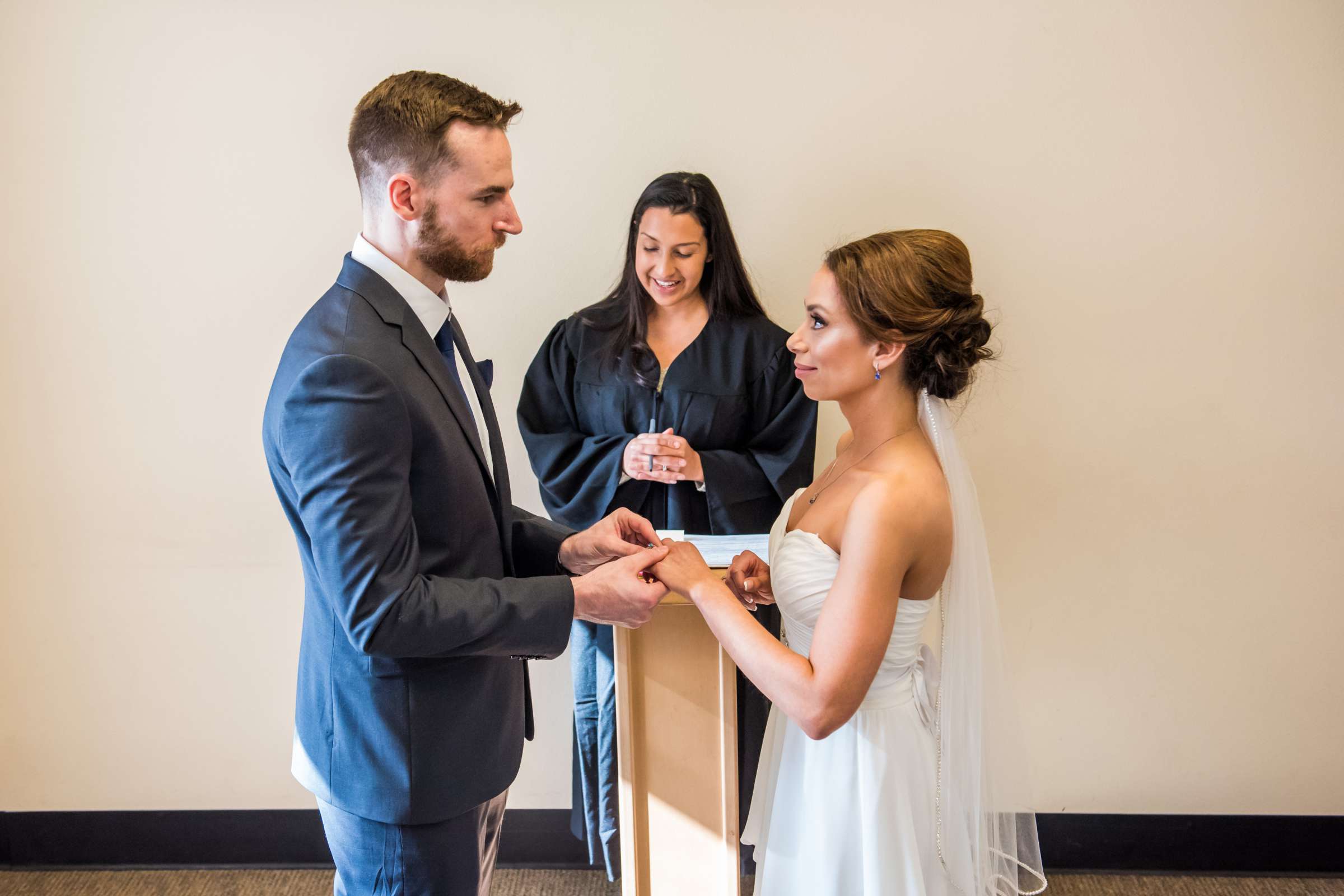 San Diego Courthouse Wedding, Brittany and Nicholas Wedding Photo #454885 by True Photography