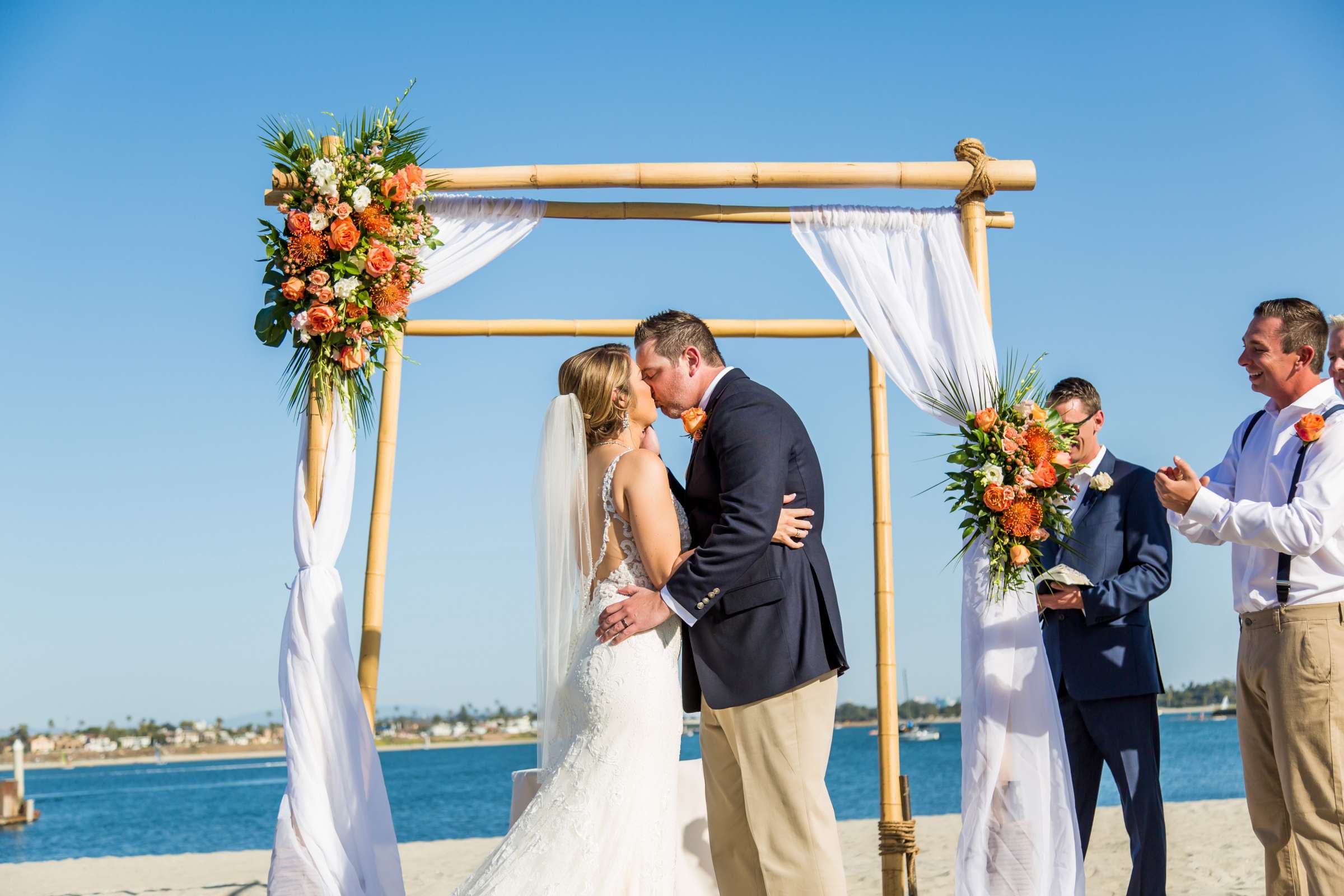 Catamaran Resort Wedding coordinated by Sweet Blossom Weddings, Ashley and Rob Wedding Photo #458487 by True Photography