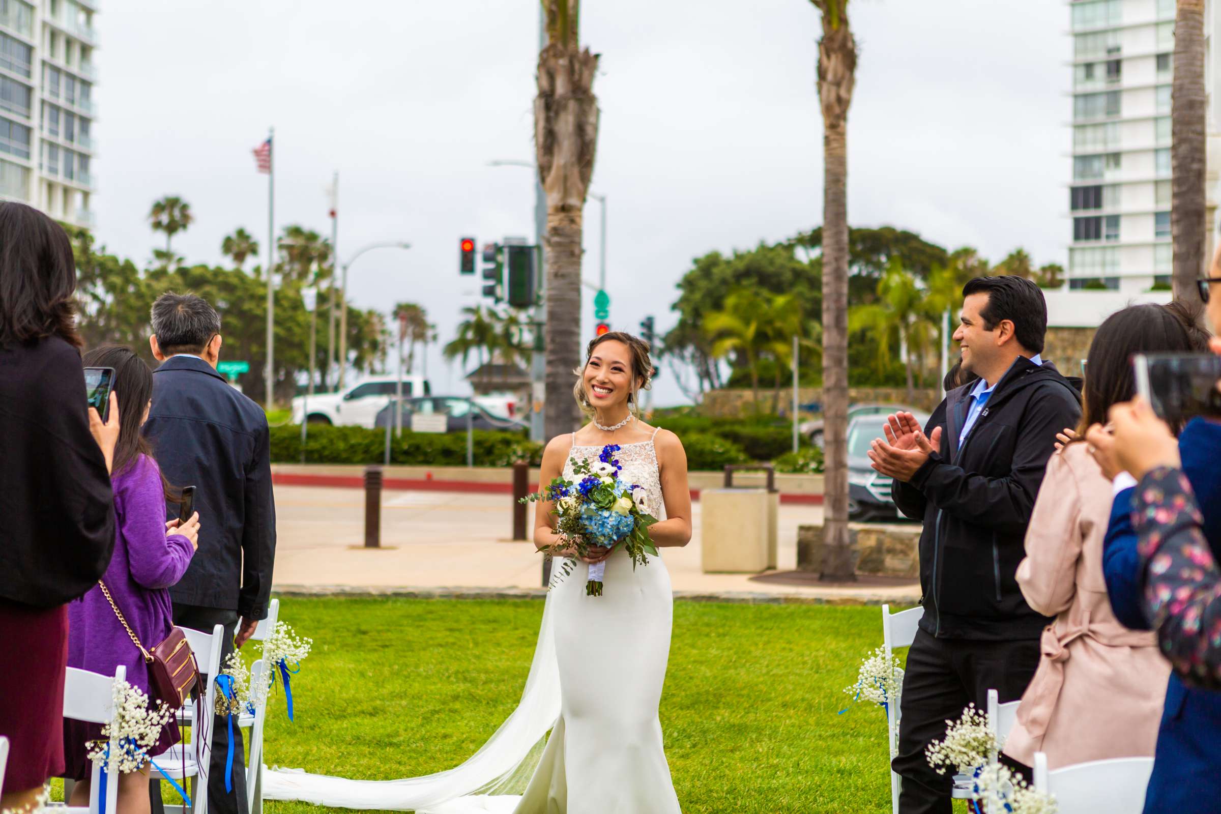 Coronado Community Center Wedding coordinated by Aficial Events, Kathleen and Jonathan Wedding Photo #462614 by True Photography