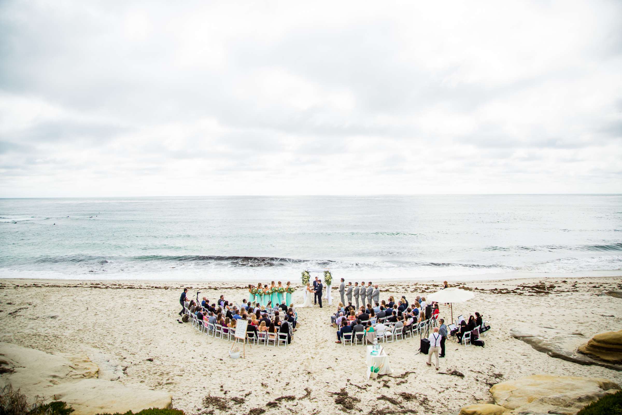 La Jolla Cove Rooftop Wedding, Kristen and Anthony Wedding Photo #66 by True Photography