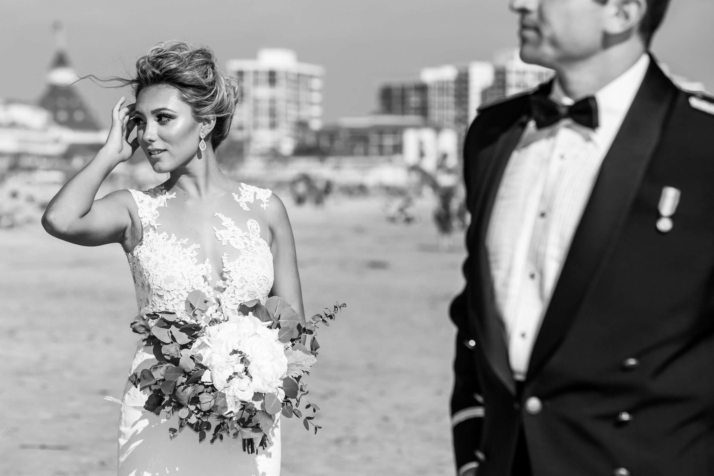 Beach at Ocean View Room Wedding coordinated by San Diego Life Events, Kendall and Brooks Wedding Photo #472443 by True Photography