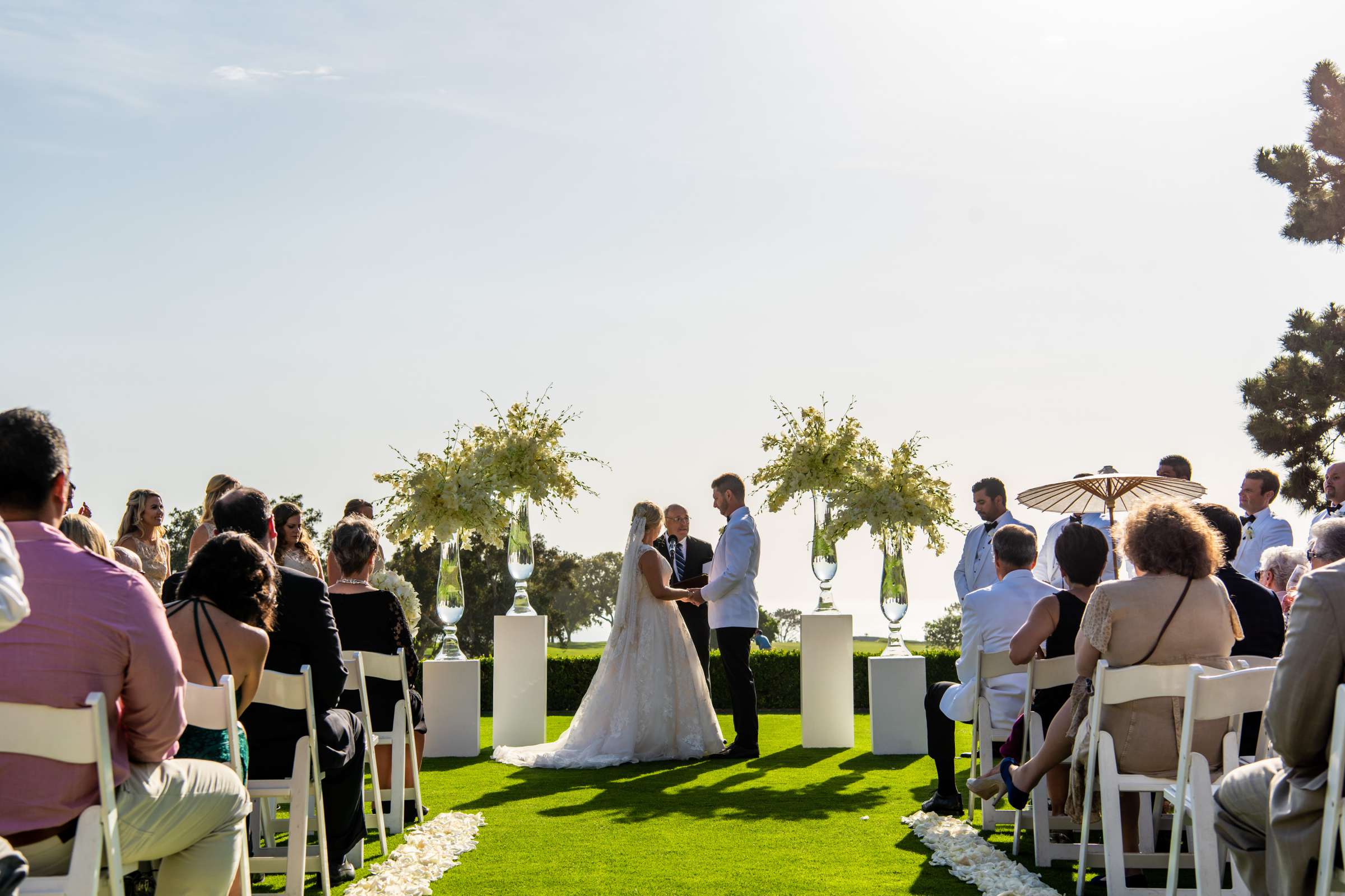 Lodge at Torrey Pines Wedding coordinated by Crown Weddings, Amy and Tim Wedding Photo #479143 by True Photography