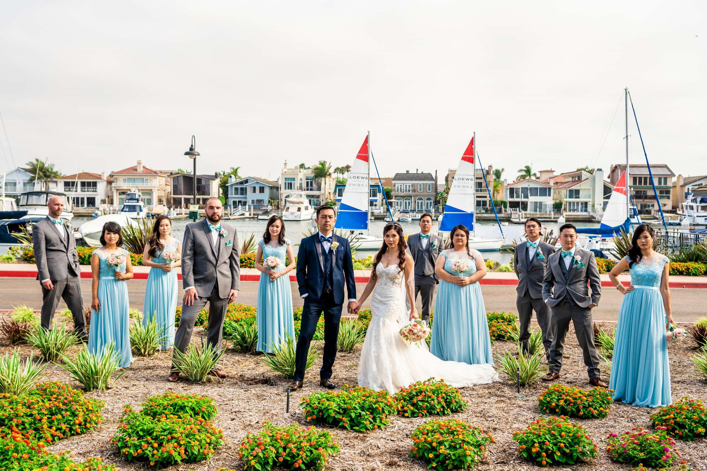 Loews Coronado Bay Resort Wedding coordinated by Aficial Events, Kellyn and Dwight Wedding Photo #491782 by True Photography
