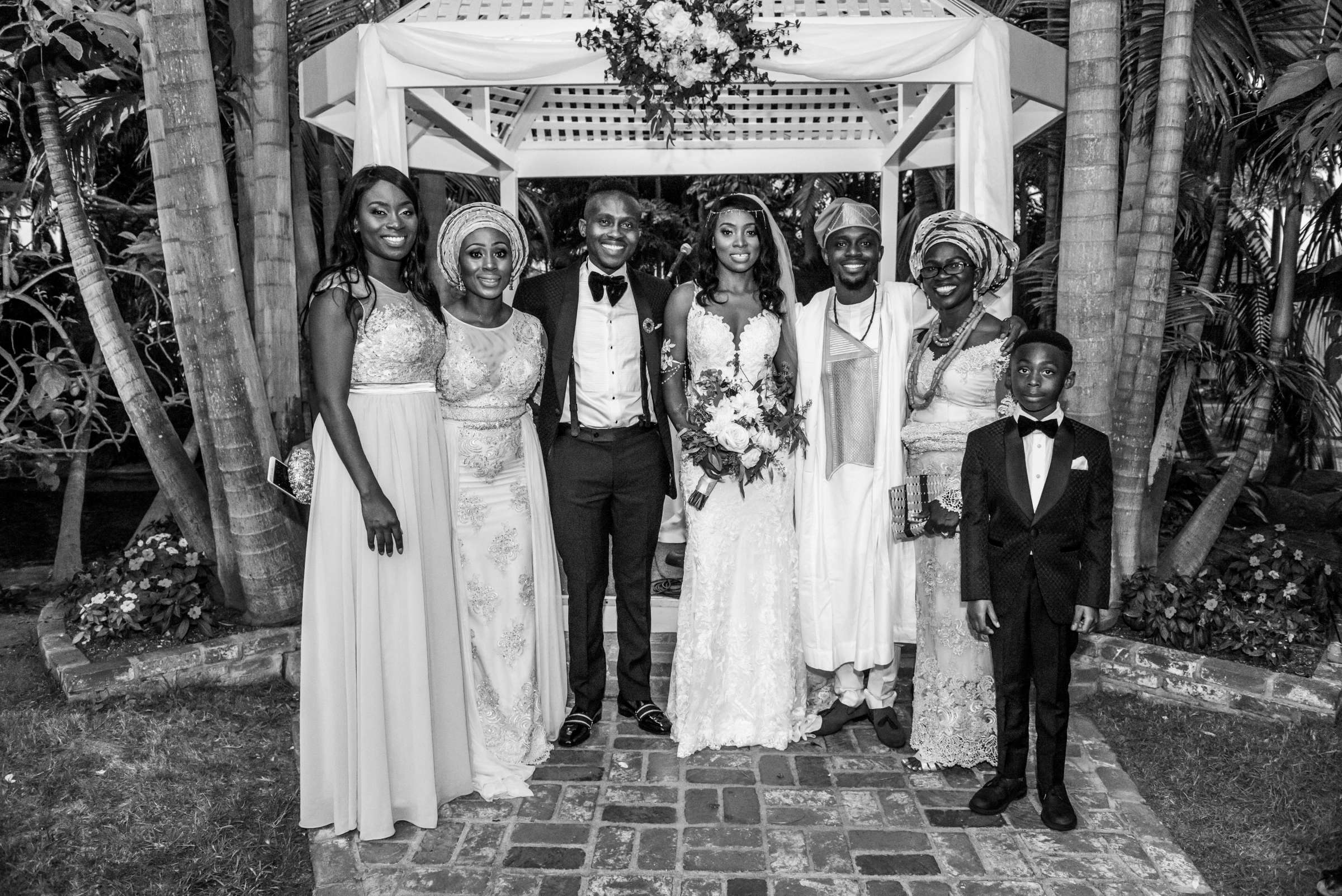 Bahia Hotel Wedding coordinated by Events by Jamie, Adaeze and Ogbemudia mike Wedding Photo #64 by True Photography