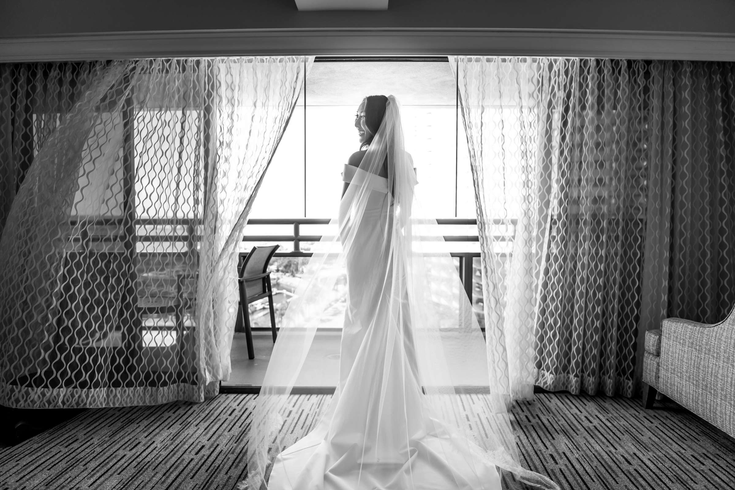 Marriott Marquis San Diego Marina Wedding coordinated by First Comes Love Weddings & Events, Kelsey and Dylan Wedding Photo #37 by True Photography
