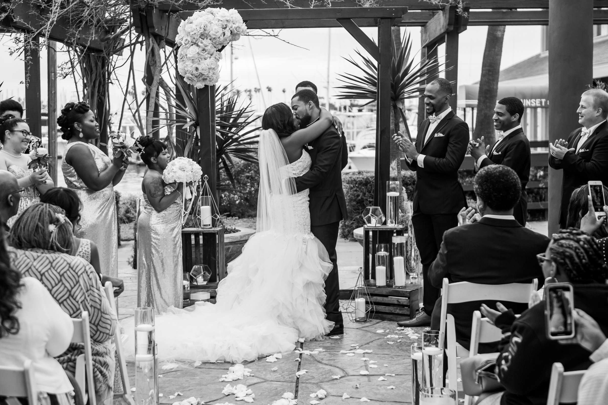 Marina Village Conference Center Wedding, Kourtney and Ryon Wedding Photo #77 by True Photography