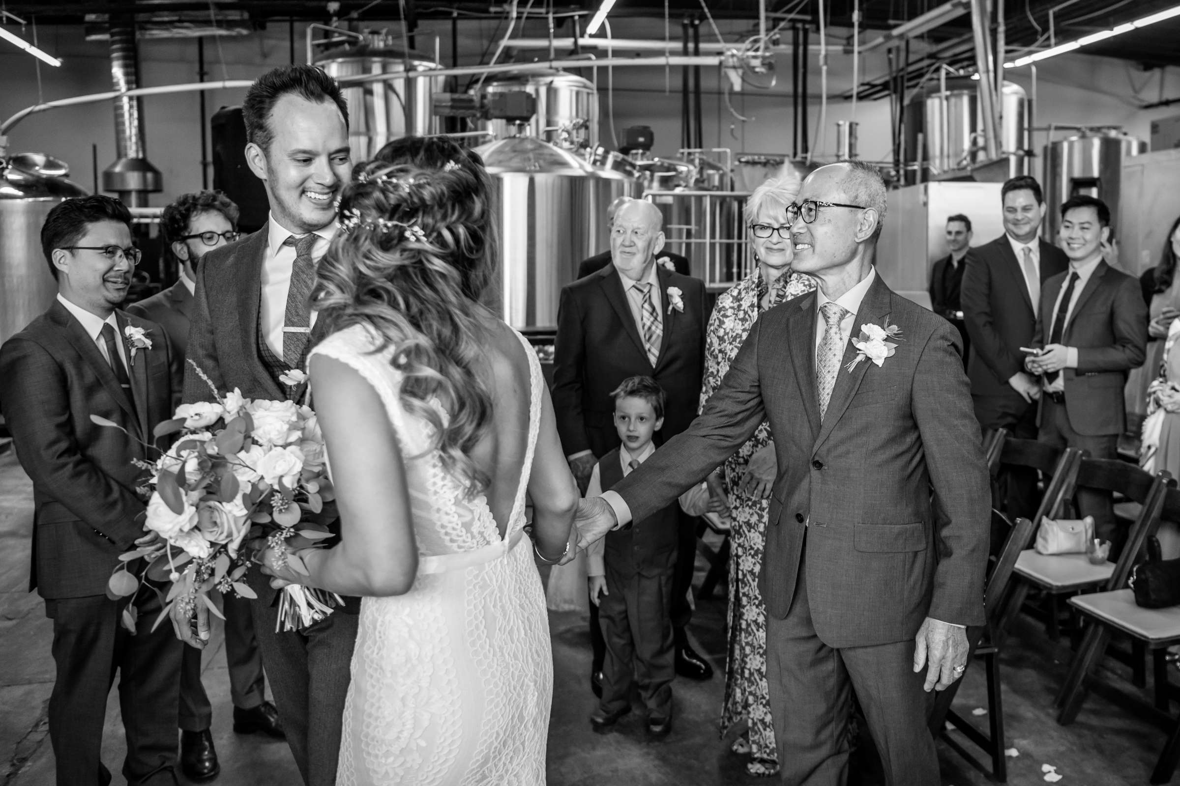 32 North Brewing Co Wedding coordinated by Holly Kalkin Weddings, Justin and Chanida Wedding Photo #97 by True Photography