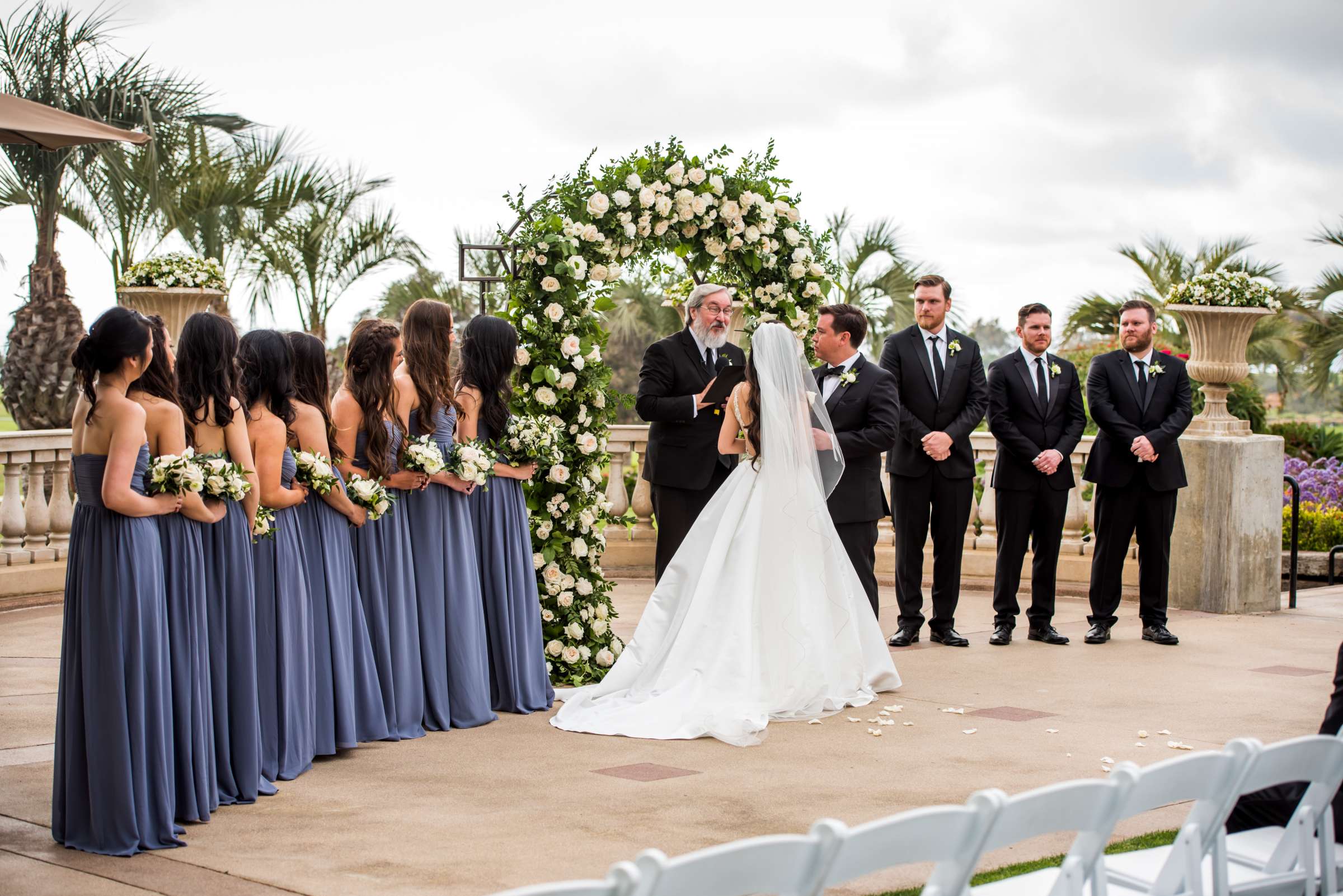 Hilton La Jolla Torrey Pines Wedding coordinated by Sweet Blossom Weddings, Jennifer and Sean Wedding Photo #93 by True Photography