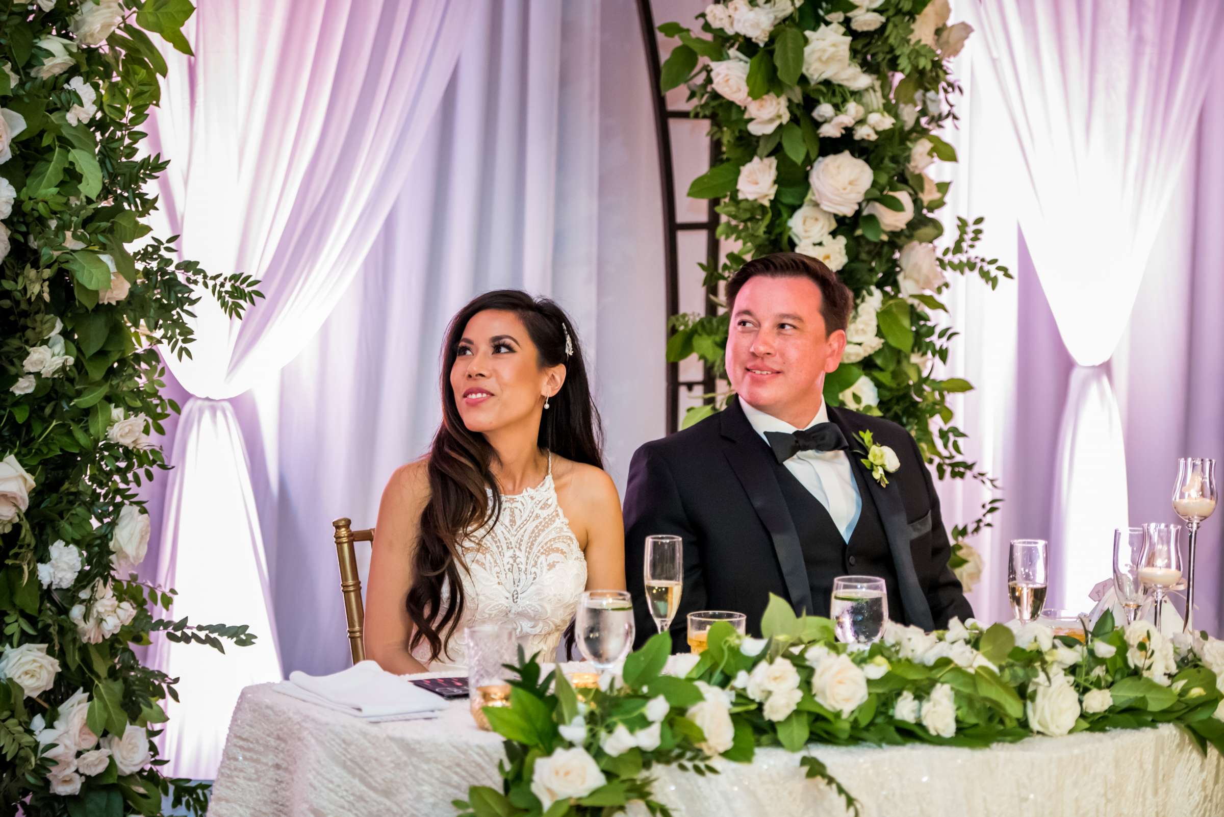 Hilton La Jolla Torrey Pines Wedding coordinated by Sweet Blossom Weddings, Jennifer and Sean Wedding Photo #128 by True Photography