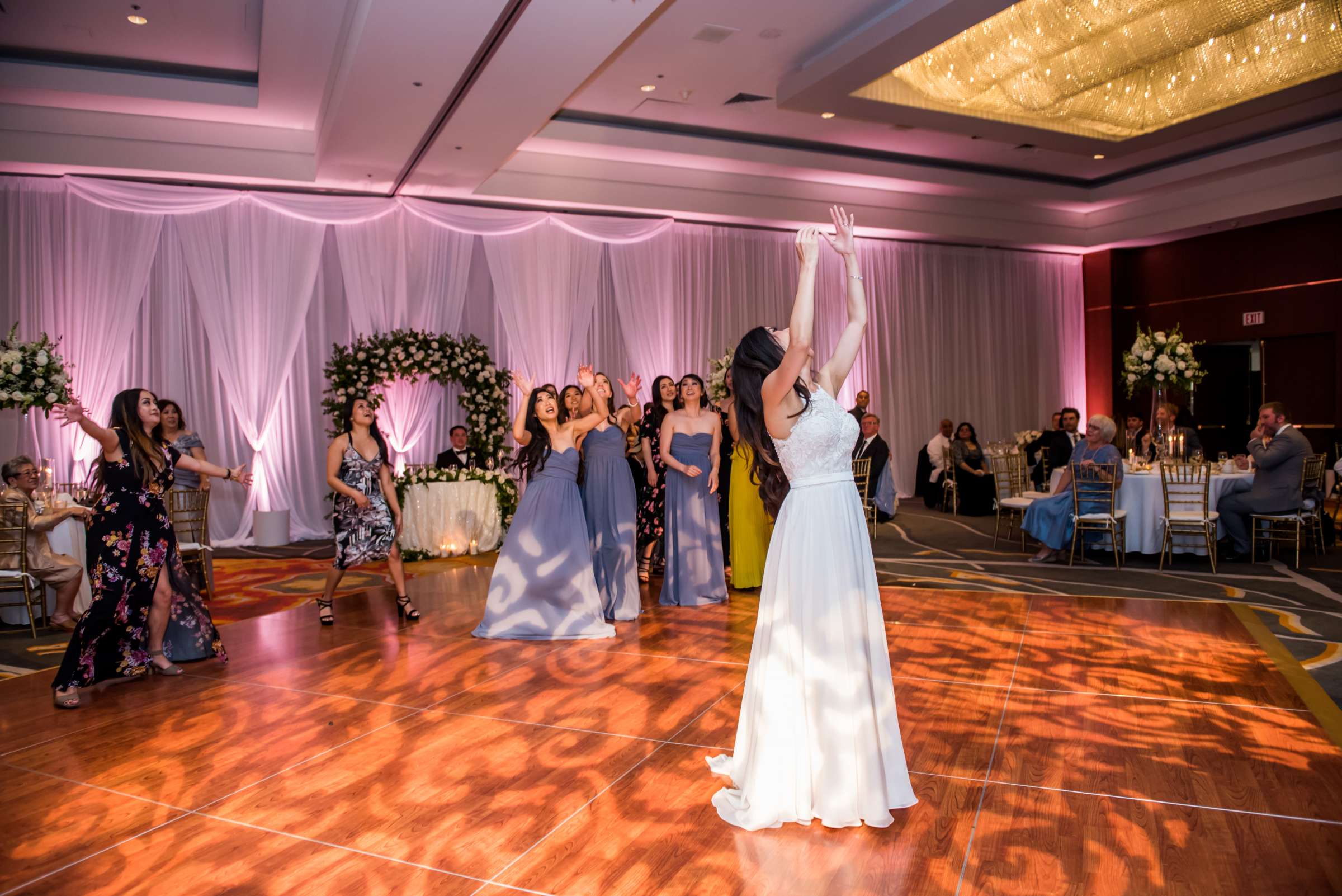 Hilton La Jolla Torrey Pines Wedding coordinated by Sweet Blossom Weddings, Jennifer and Sean Wedding Photo #140 by True Photography