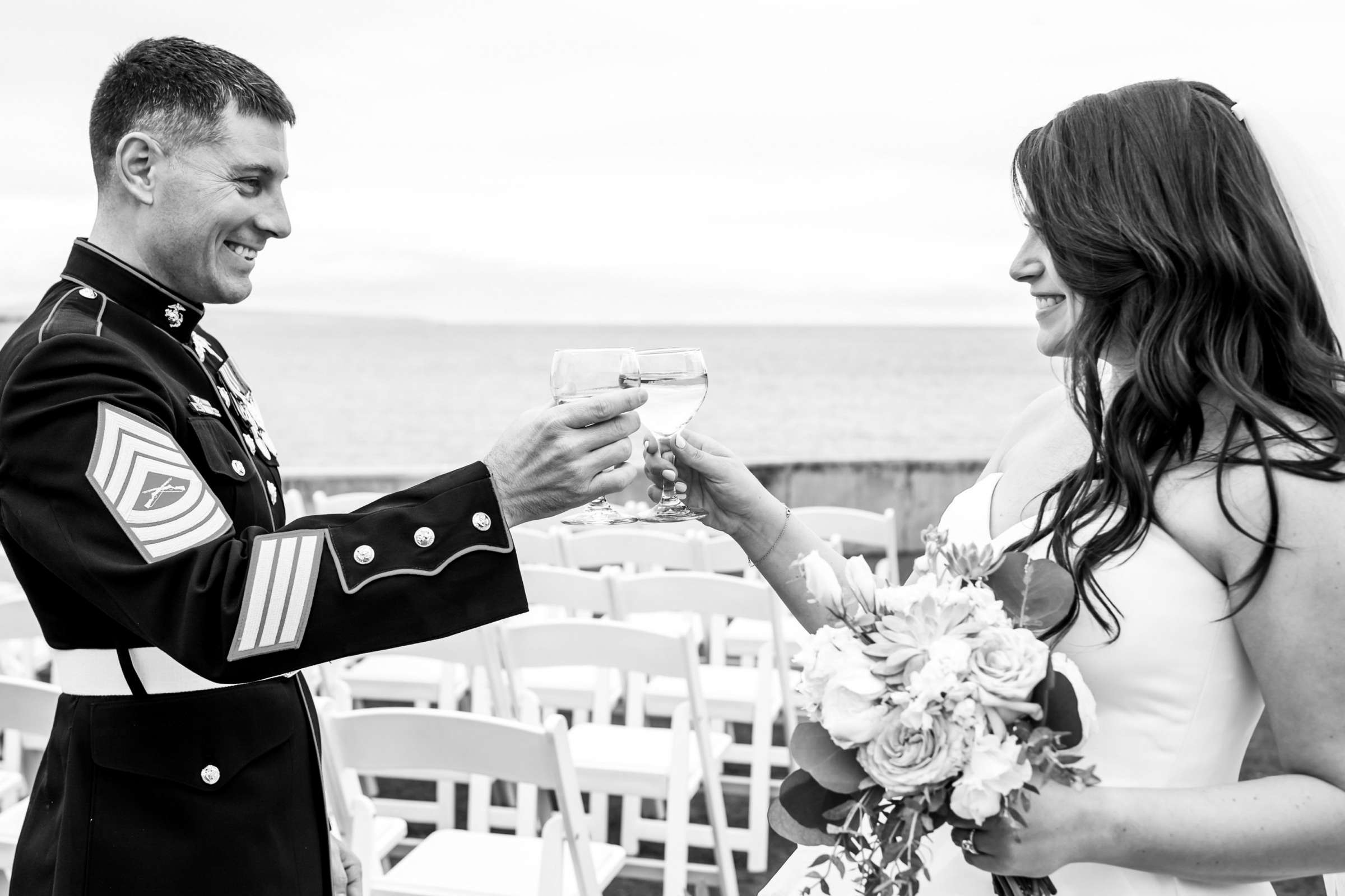 Ocean View Room Wedding coordinated by San Diego Life Events, Jenny and Brad Wedding Photo #23 by True Photography