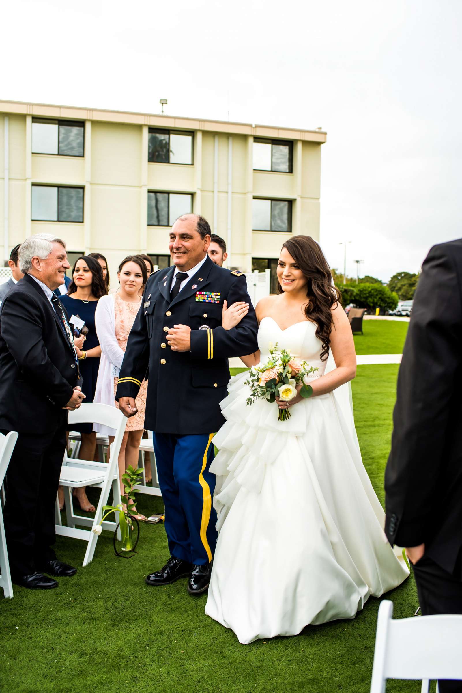 Ocean View Room Wedding coordinated by San Diego Life Events, Jenny and Brad Wedding Photo #73 by True Photography