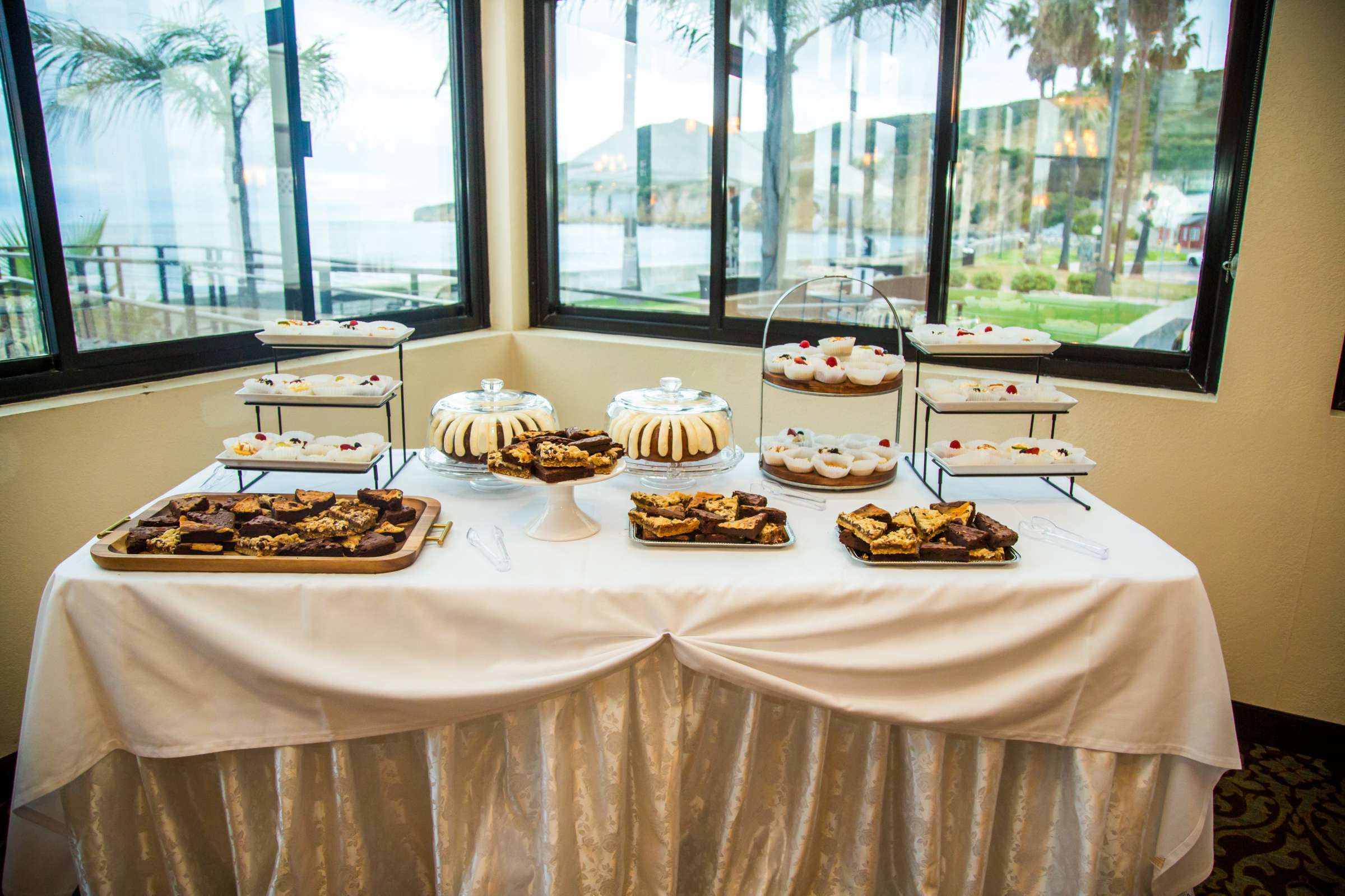 Ocean View Room Wedding coordinated by San Diego Life Events, Jenny and Brad Wedding Photo #192 by True Photography