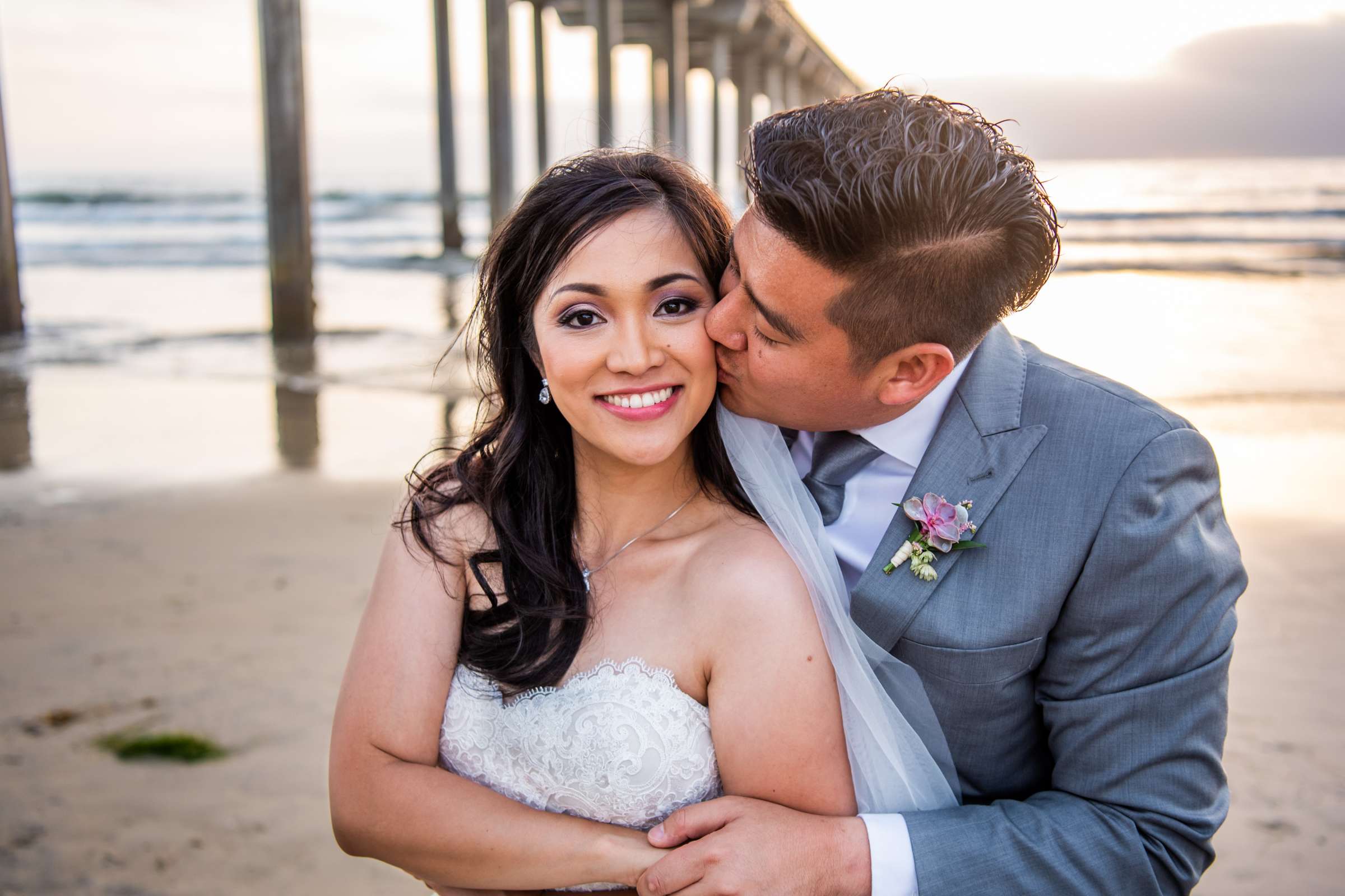Scripps Seaside Forum Wedding coordinated by First Comes Love Weddings & Events, Beth and Brian Wedding Photo #147 by True Photography