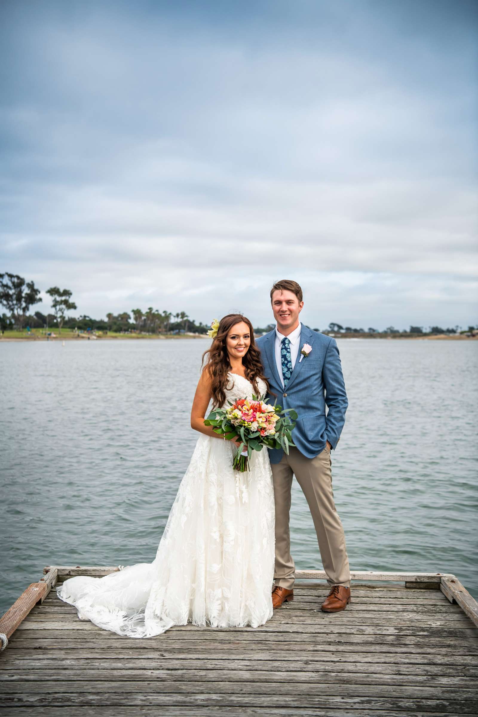 San Diego Mission Bay Resort Wedding coordinated by Cafe Au Love, Lauren and Adam Wedding Photo #9 by True Photography