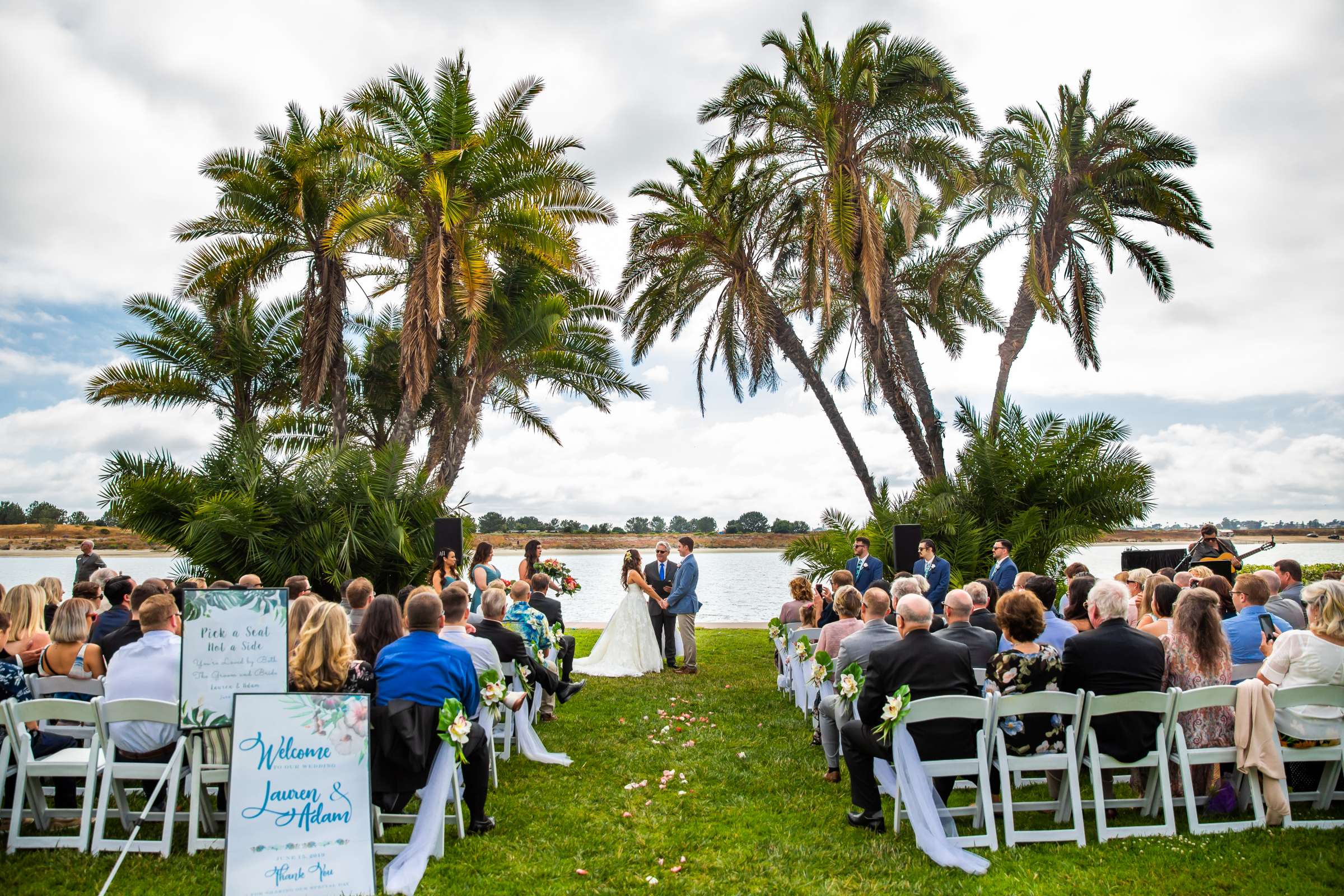San Diego Mission Bay Resort Wedding coordinated by Cafe Au Love, Lauren and Adam Wedding Photo #66 by True Photography