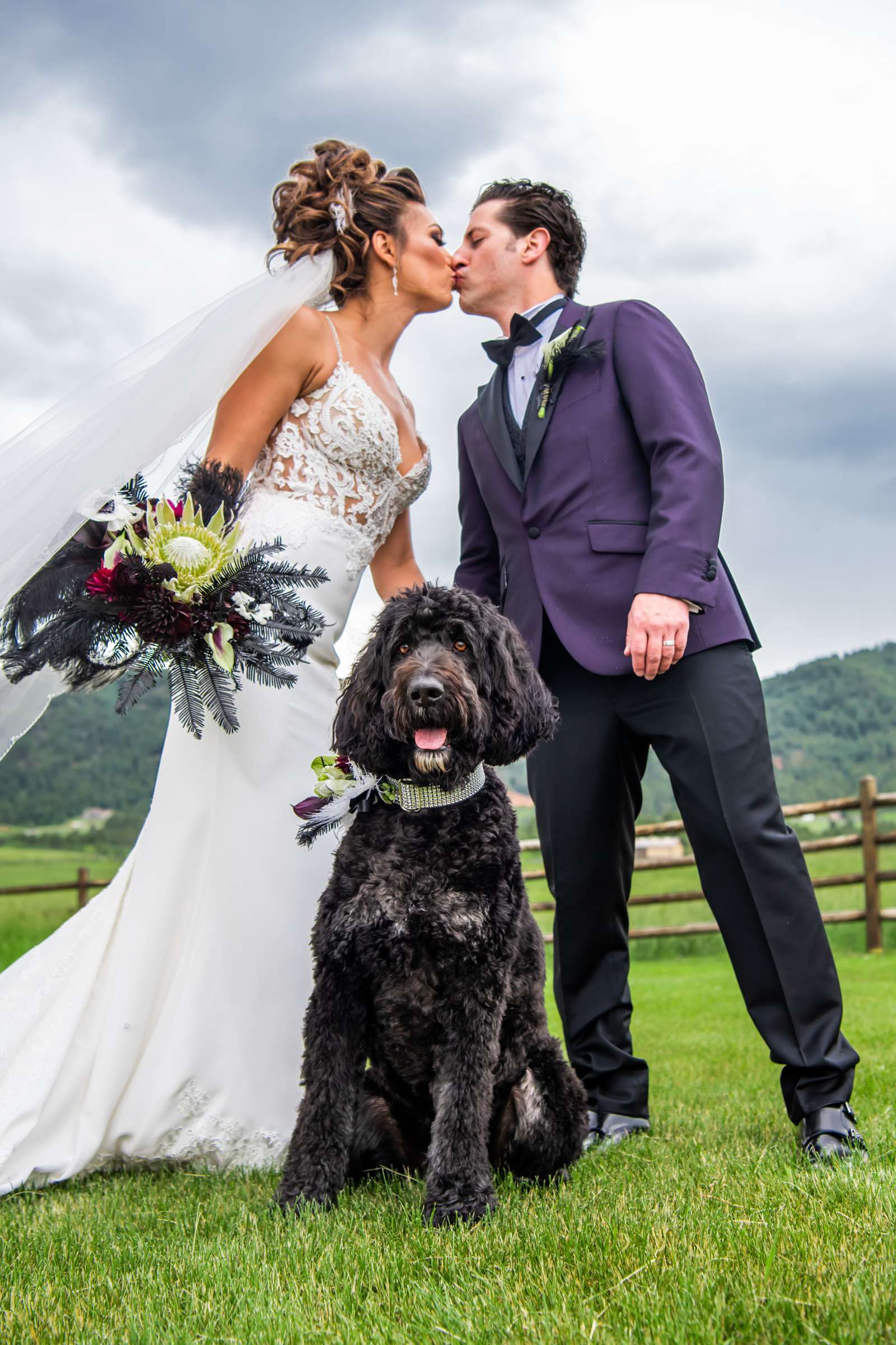Spruce Mountain Wedding coordinated by A Touch Of Bliss, Jill and Jeff Wedding Photo #1 by True Photography