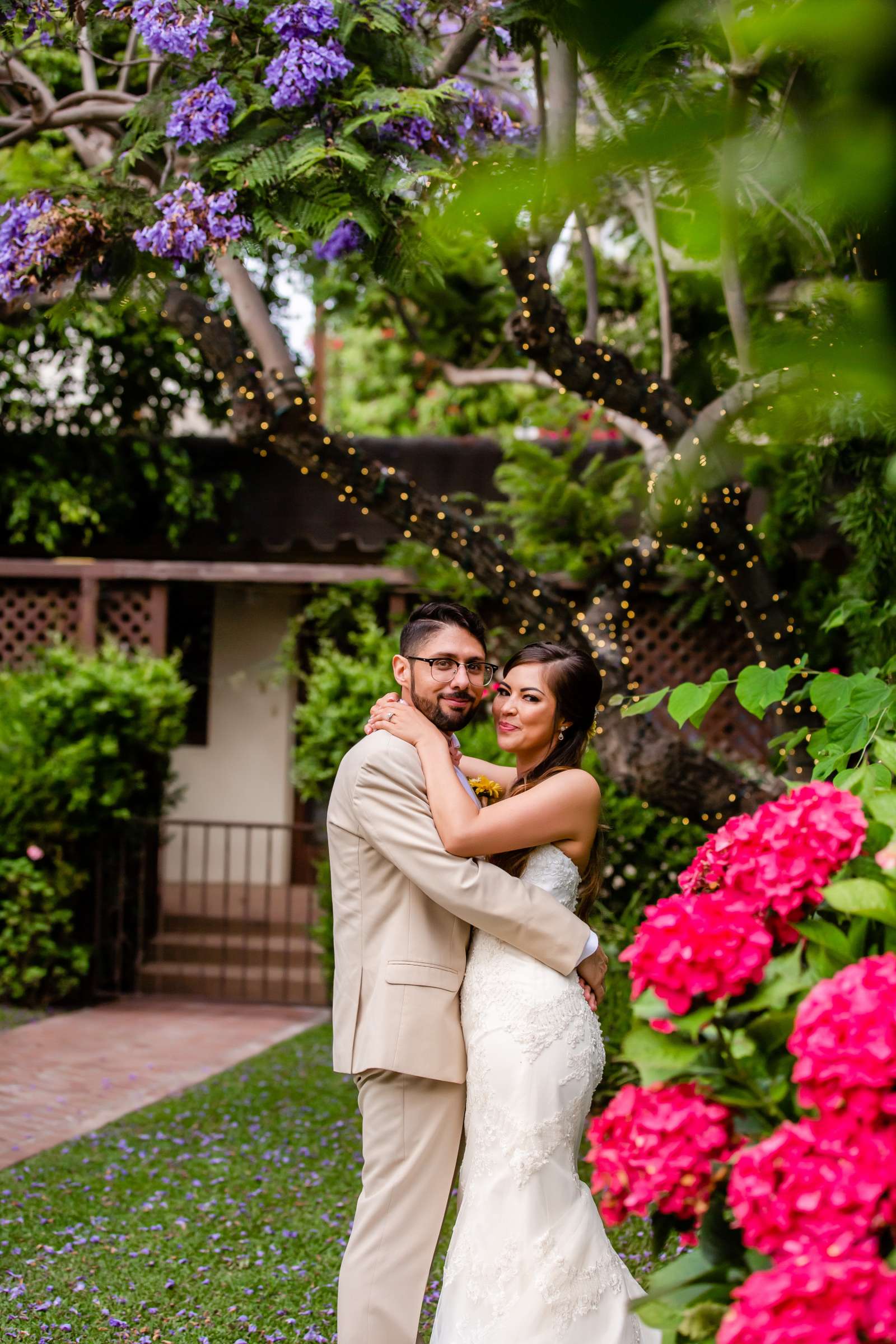 La Jolla Woman's Club Wedding coordinated by Here Is To Love, Brigid and Raheem Wedding Photo #2 by True Photography