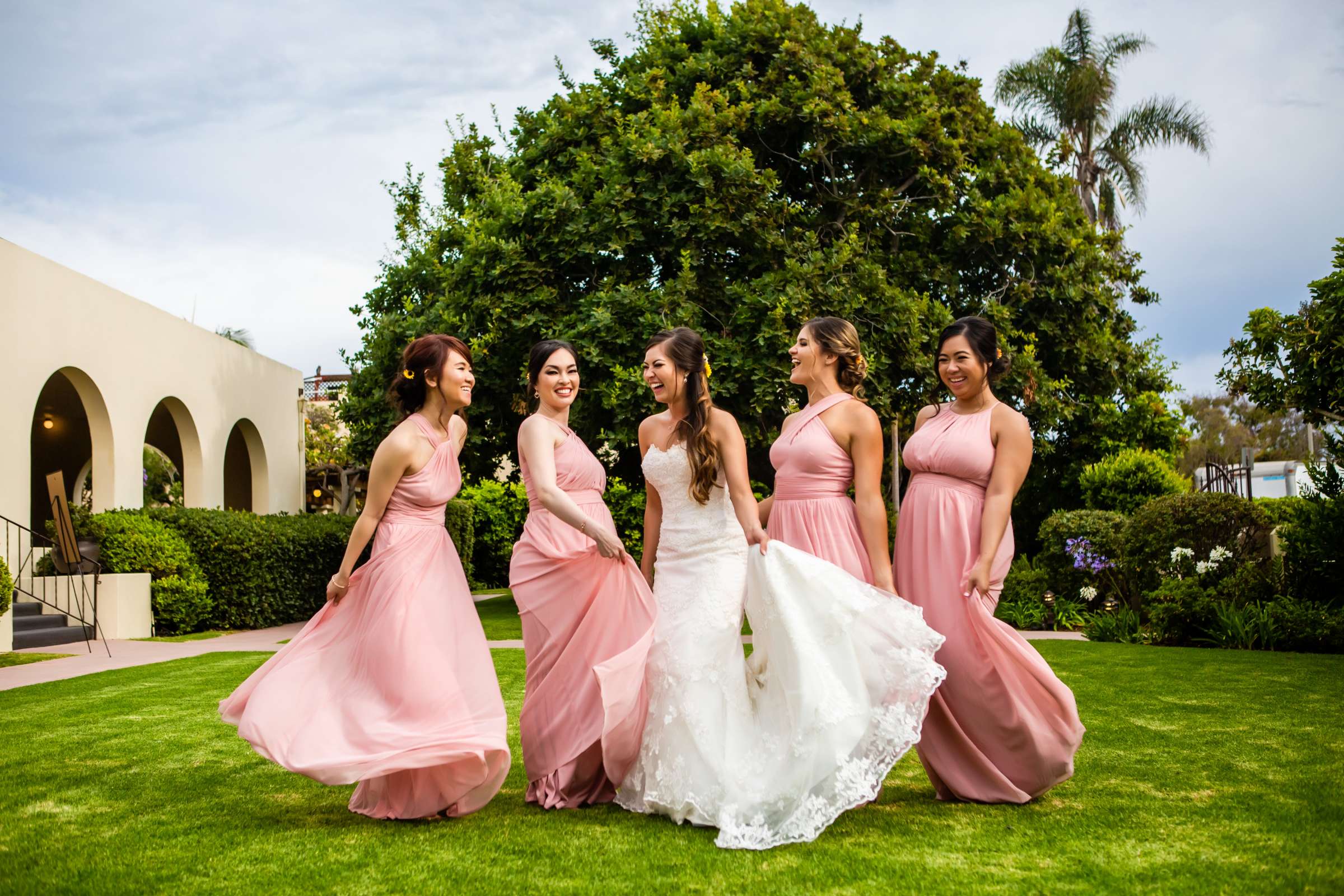 La Jolla Woman's Club Wedding coordinated by Here Is To Love, Brigid and Raheem Wedding Photo #15 by True Photography