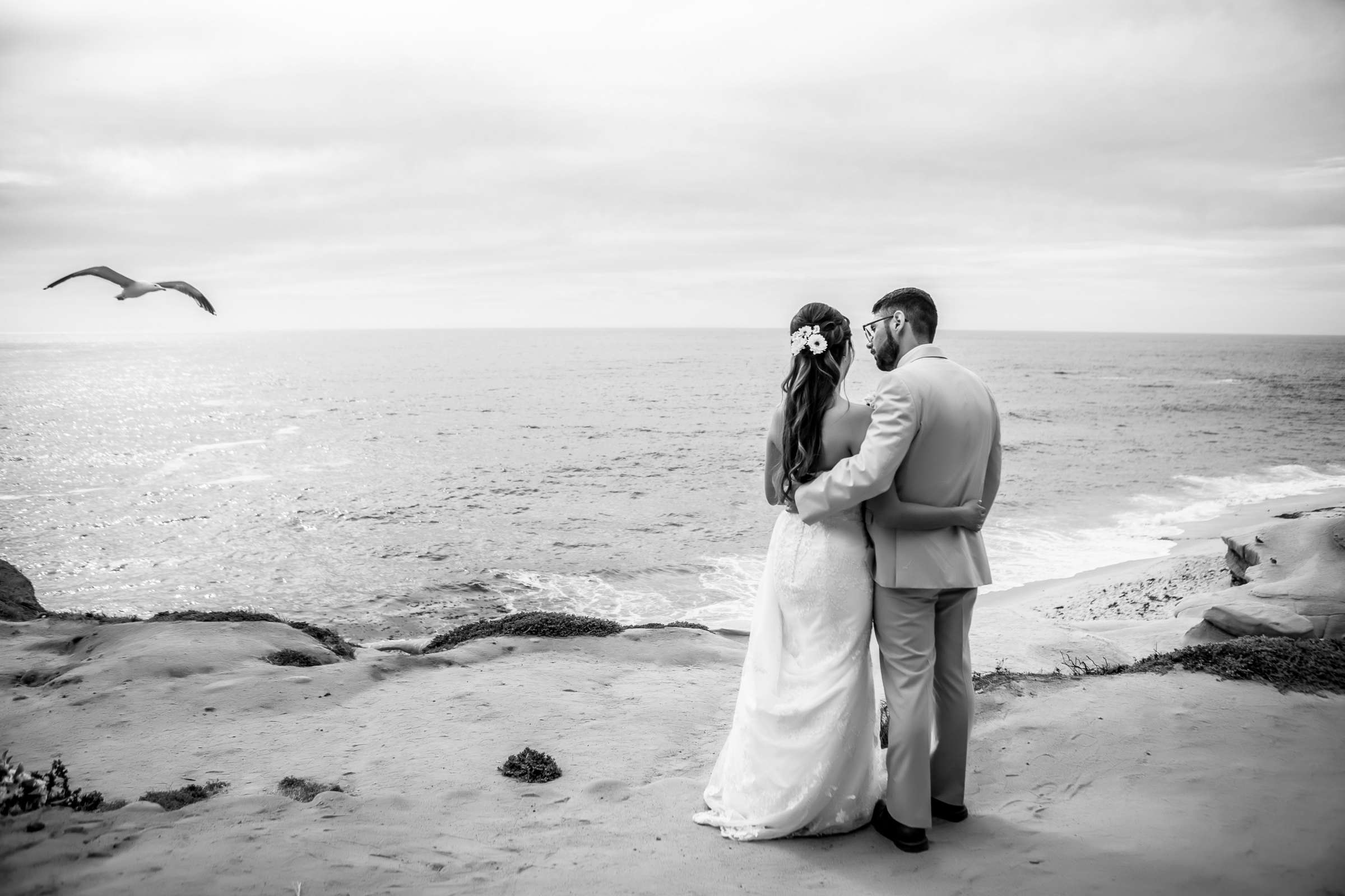 La Jolla Woman's Club Wedding coordinated by Here Is To Love, Brigid and Raheem Wedding Photo #19 by True Photography