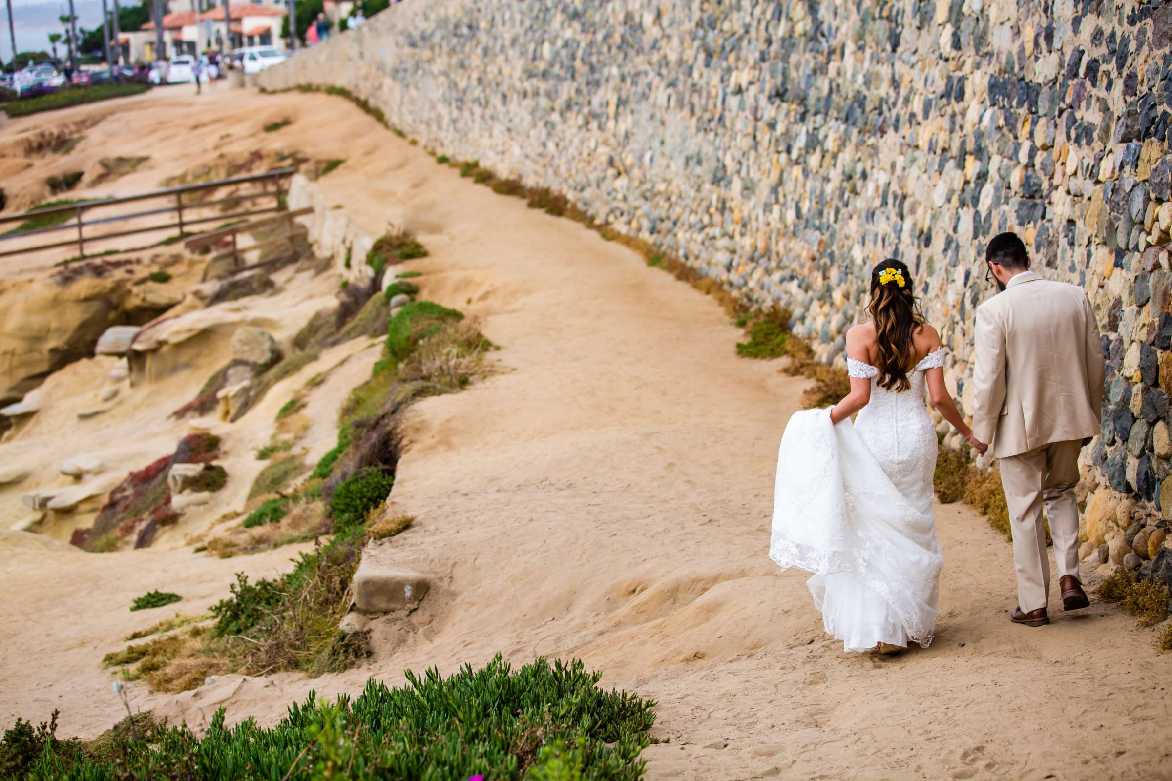 La Jolla Woman's Club Wedding coordinated by Here Is To Love, Brigid and Raheem Wedding Photo #115 by True Photography