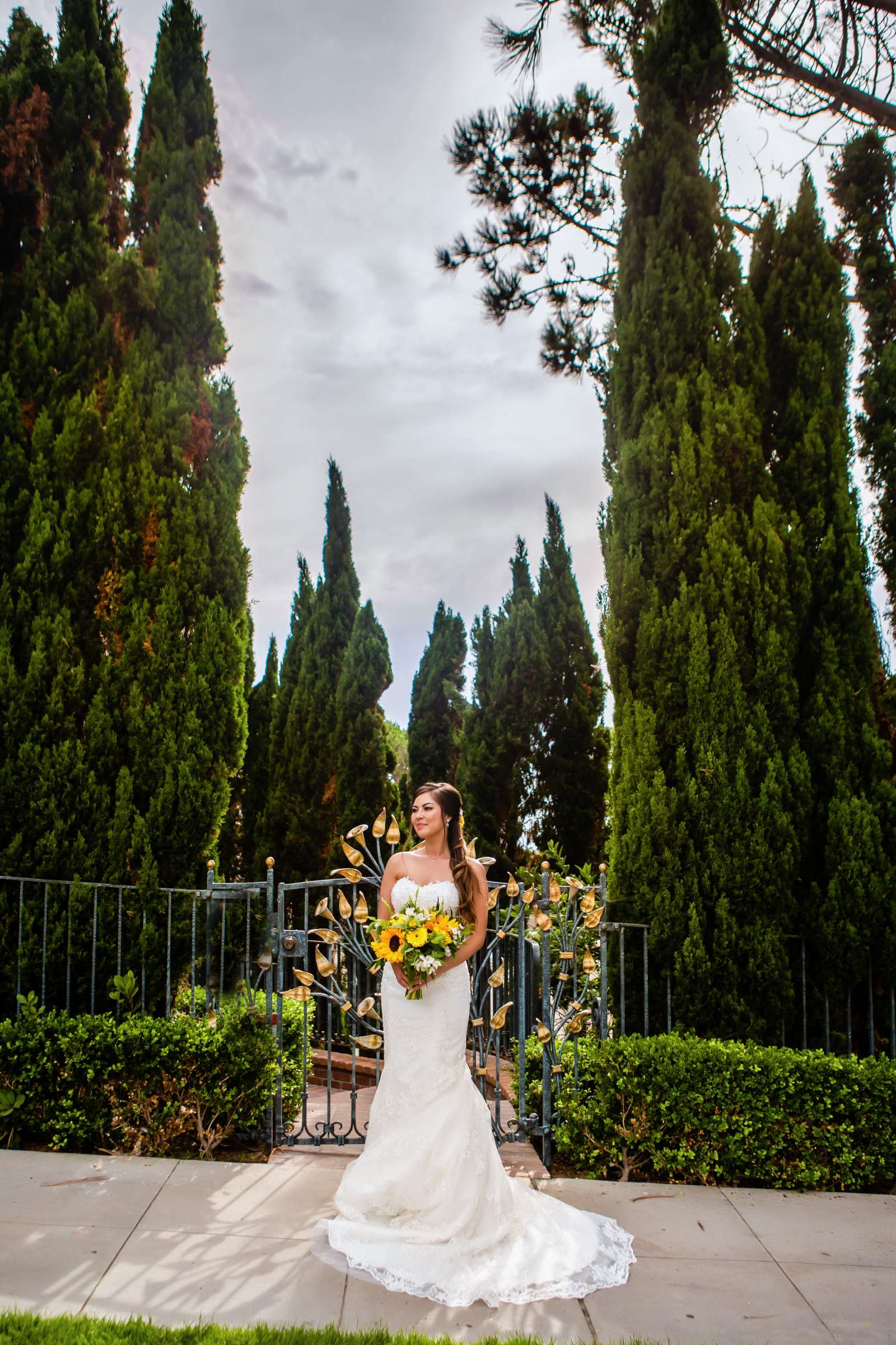 La Jolla Woman's Club Wedding coordinated by Here Is To Love, Brigid and Raheem Wedding Photo #4 by True Photography