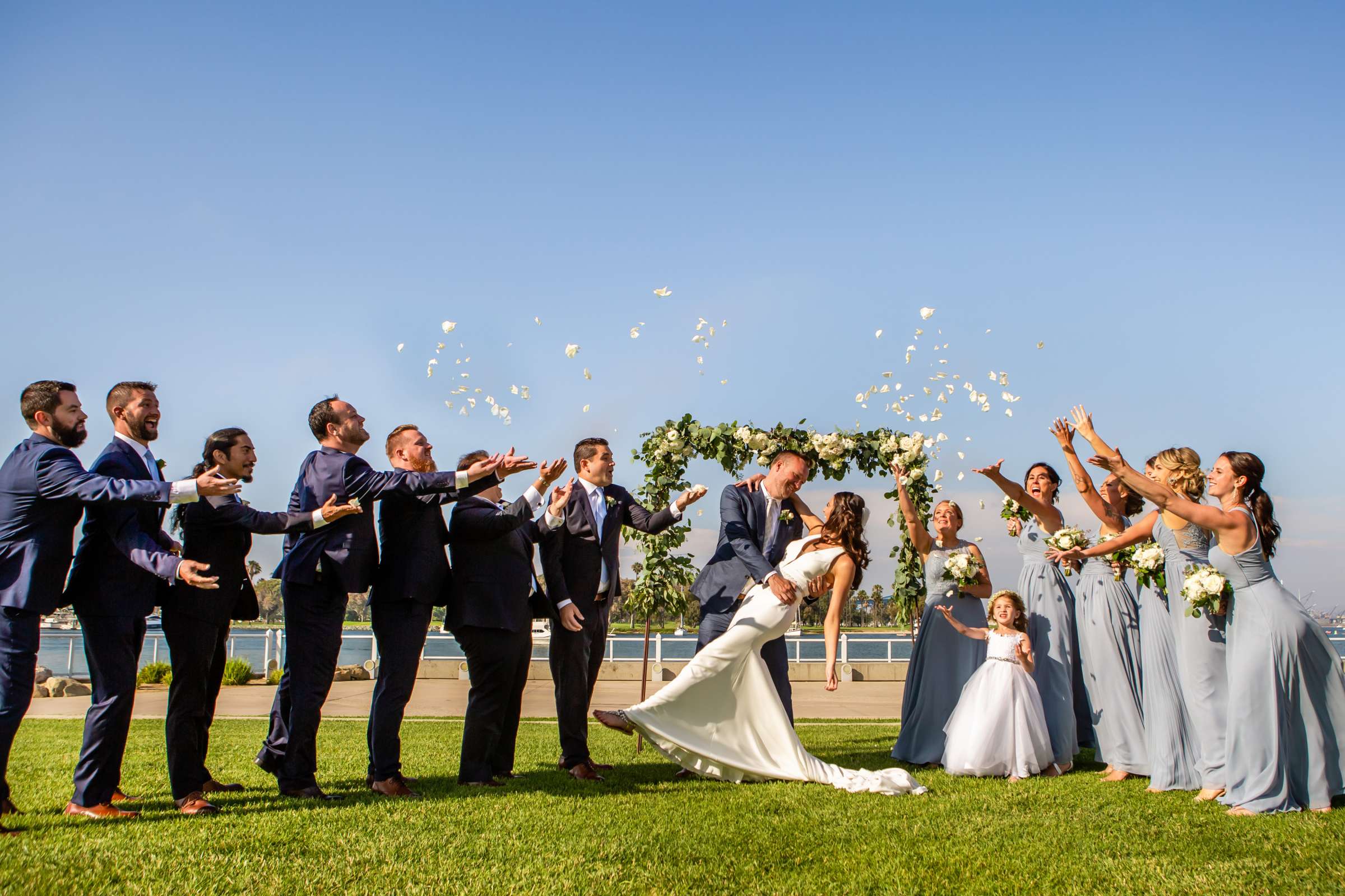 Coronado Community Center Wedding coordinated by Breezy Day Weddings, Cheryl and Tim Wedding Photo #13 by True Photography