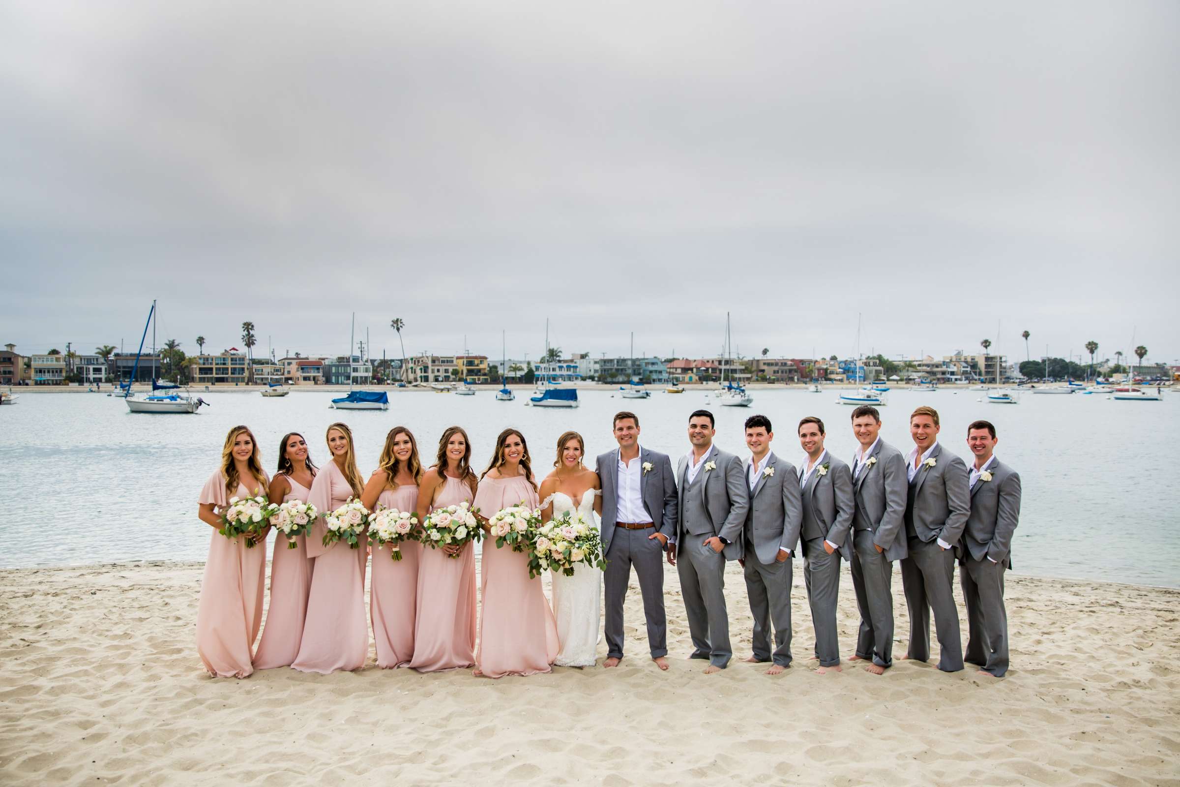 San Diego Rowing Club | The Garty Pavilion Wedding coordinated by Ivory + Stone Event Co., Emily and Tommy Wedding Photo #20 by True Photography